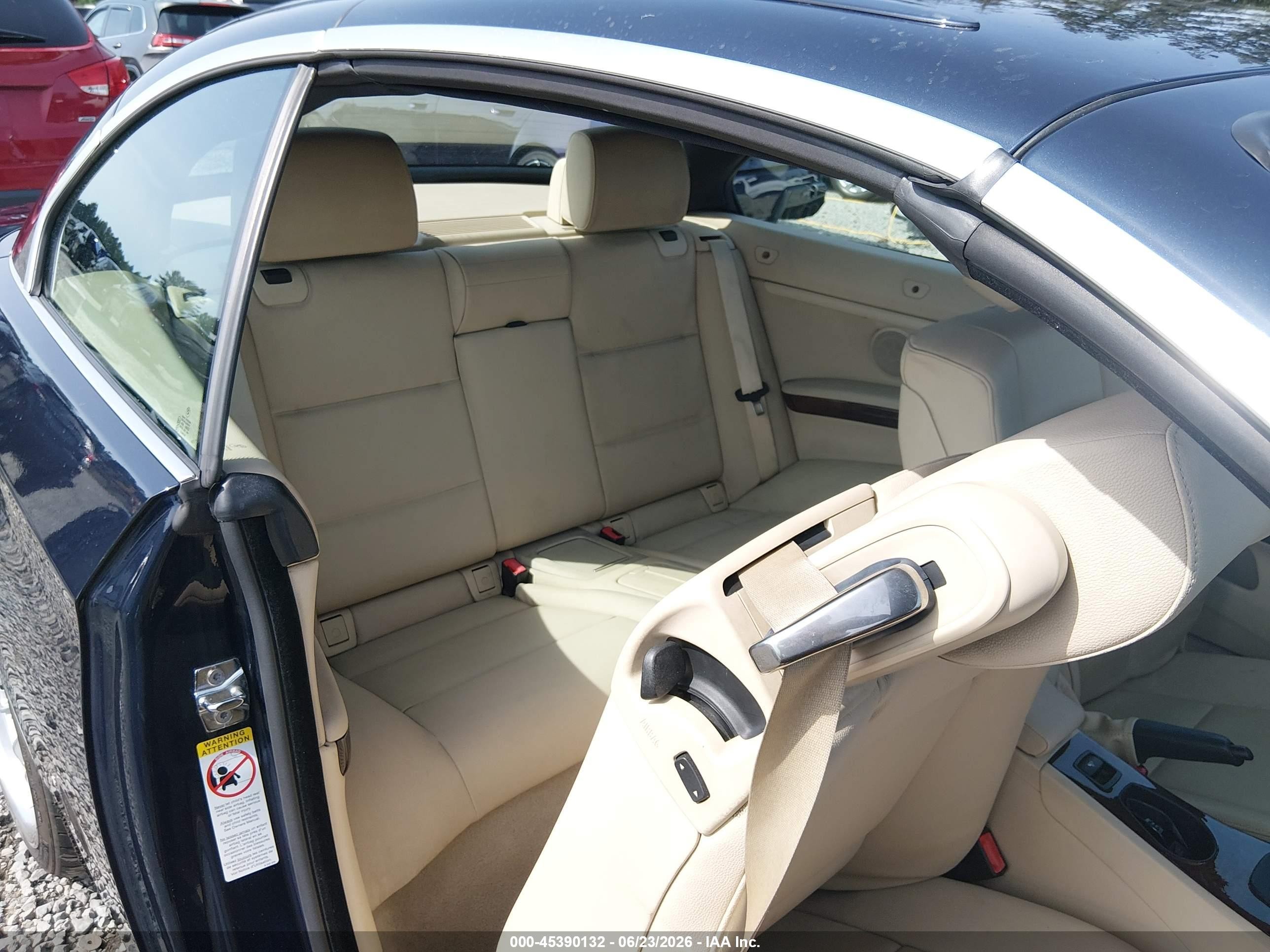 2007 Bmw 328i   Dark Blue vin: WBAWR33557PX79743