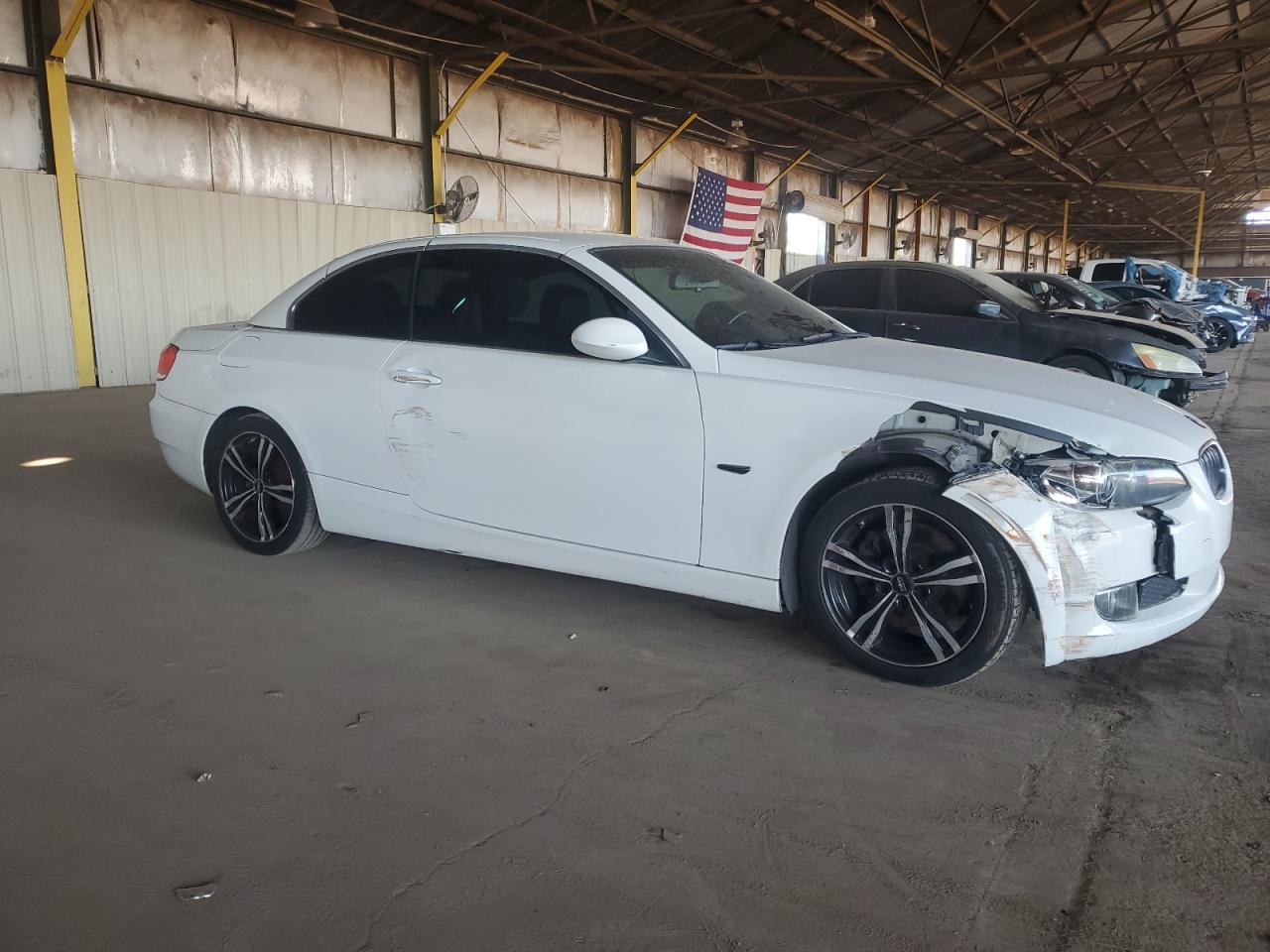 2008 Bmw 328 I Sulev White vin: WBAWR33558P151408
