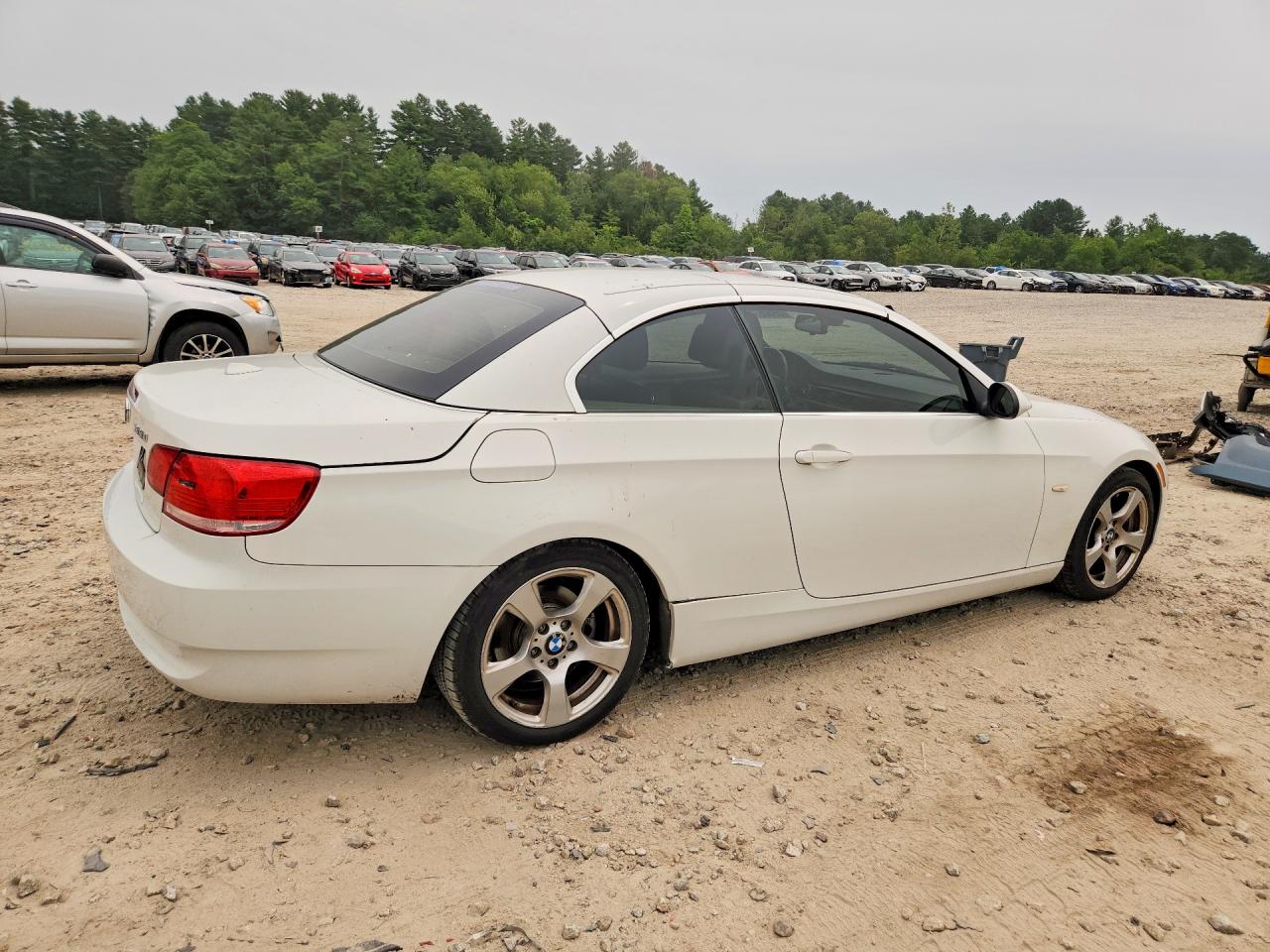 2009 Bmw 328 I Sulev White vin: WBAWR33559P461267