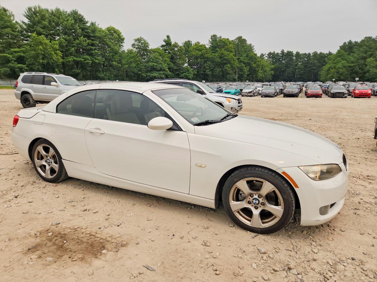 2009 Bmw 328 I Sulev White vin: WBAWR33559P461267