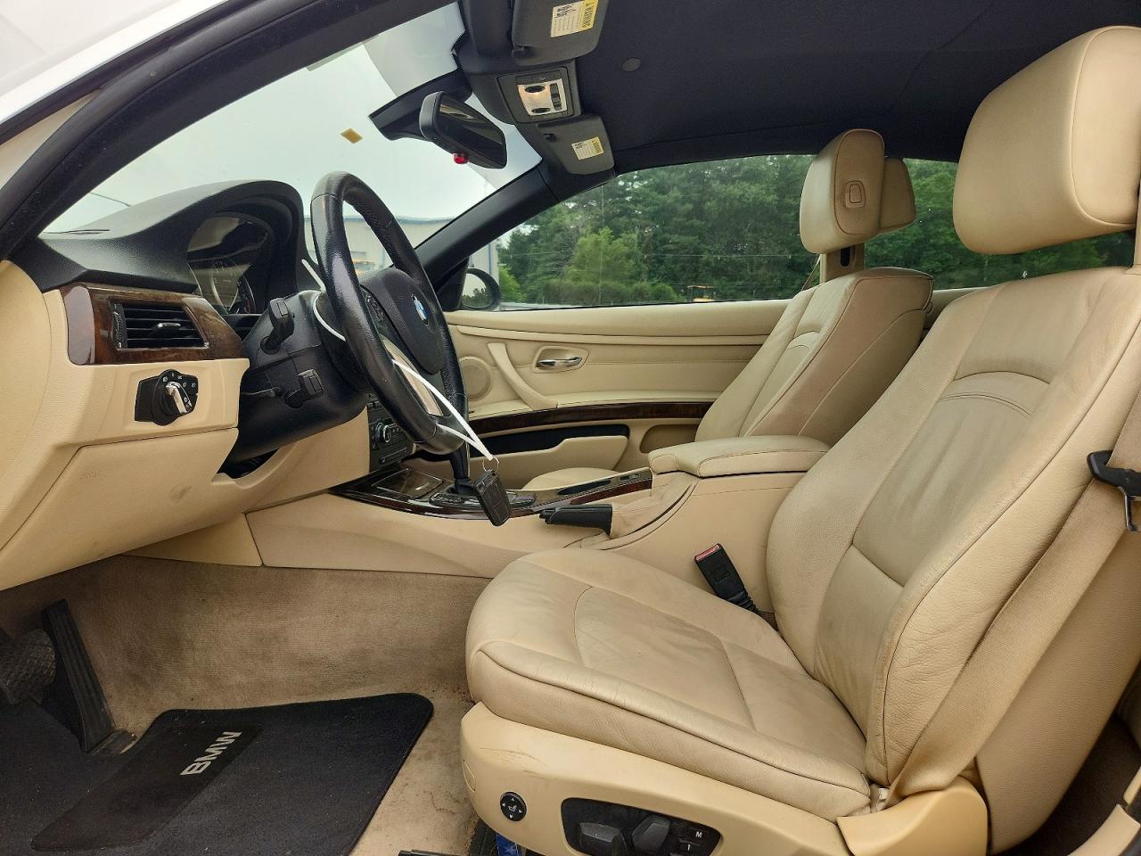 2009 Bmw 328 I Sulev White vin: WBAWR33559P461267