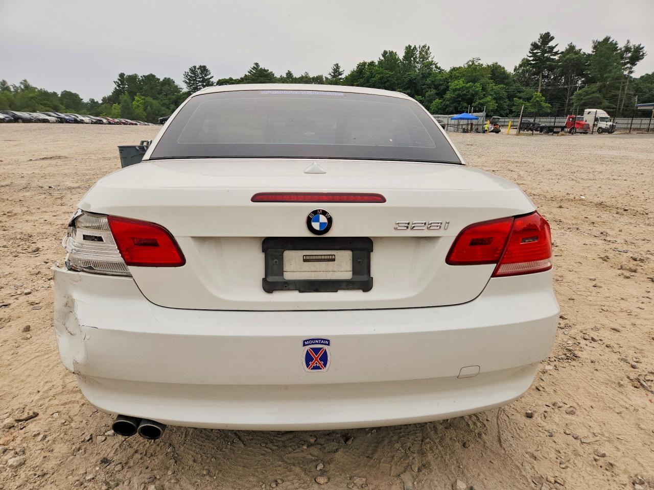 2009 Bmw 328 I Sulev White vin: WBAWR33559P461267