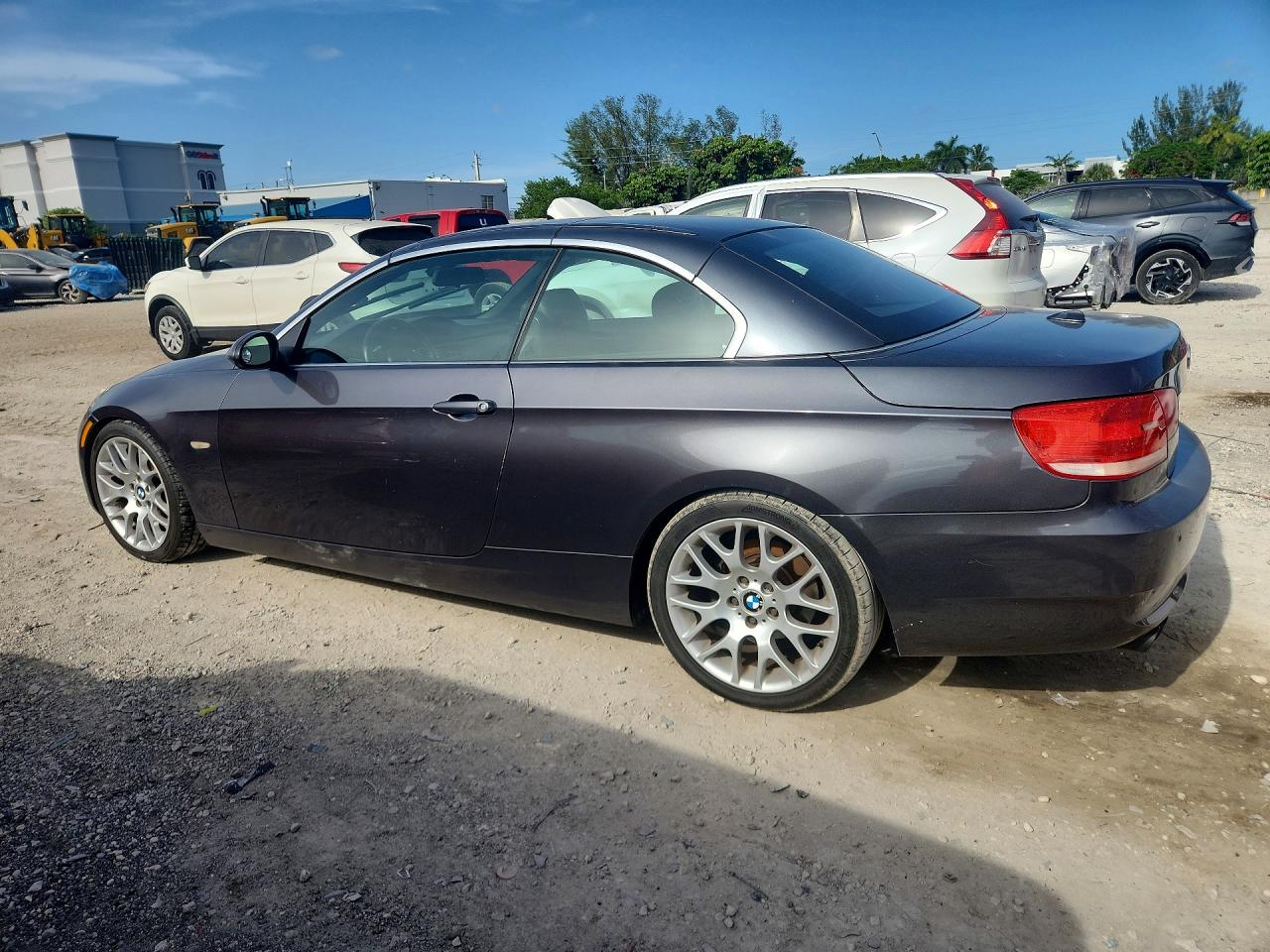 2008 Bmw 328 I Sulev Gray vin: WBAWR33568P152258