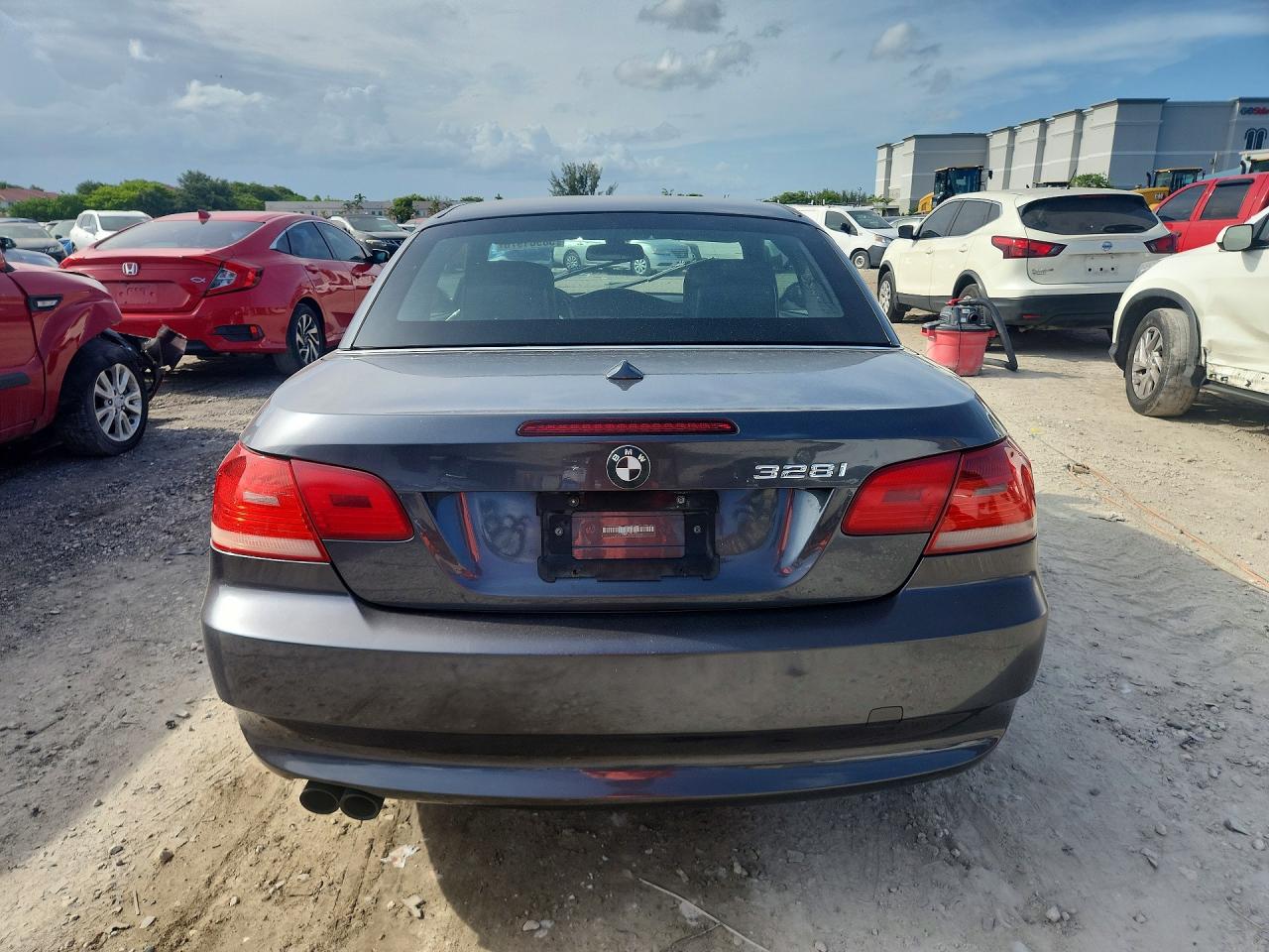 2008 Bmw 328 I Sulev Gray vin: WBAWR33568P152258
