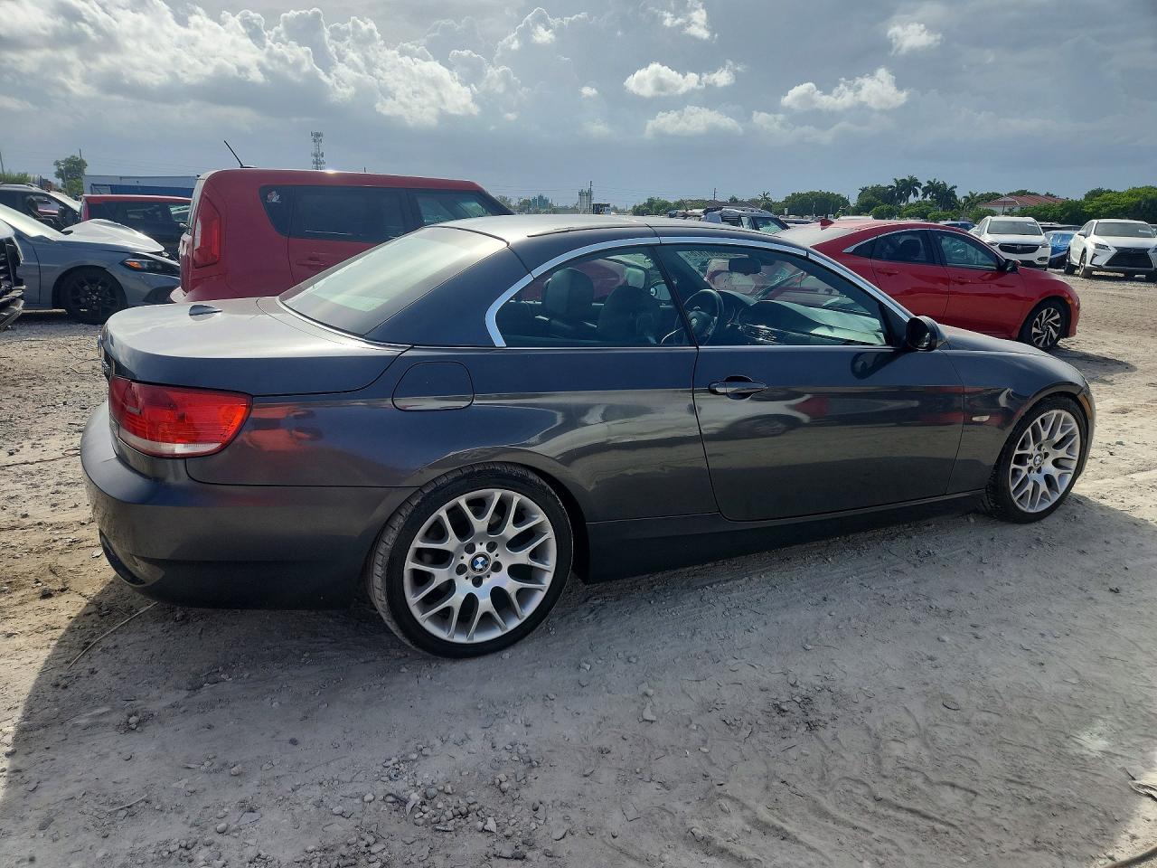 2008 Bmw 328 I Sulev Gray vin: WBAWR33568P152258