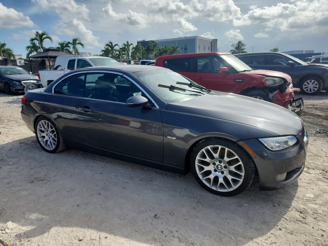 2008 Bmw 328 I Sulev Gray vin: WBAWR33568P152258