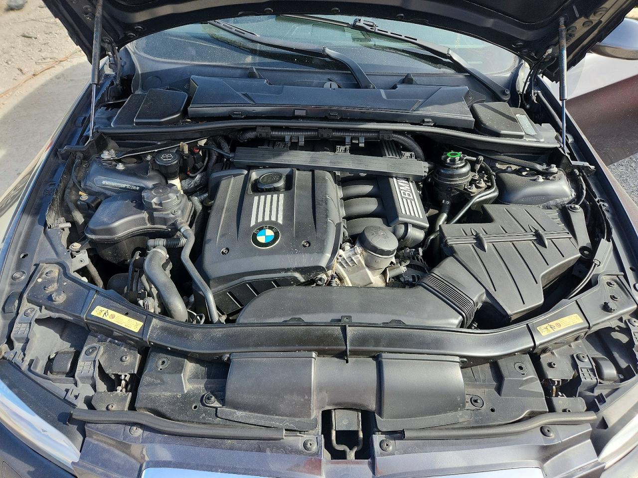 2008 Bmw 328 I Sulev Gray vin: WBAWR33568P152258
