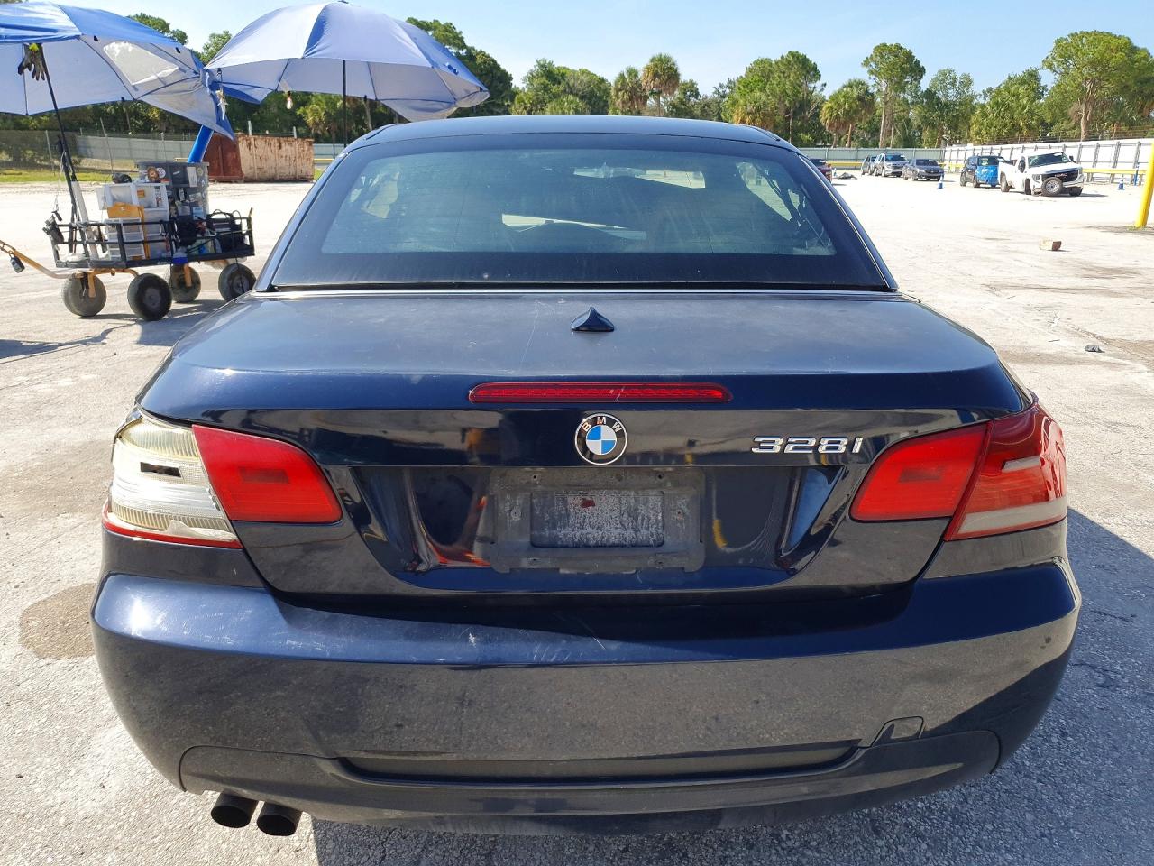 2007 Bmw 328 I Sulev Blue vin: WBAWR33577PX79680