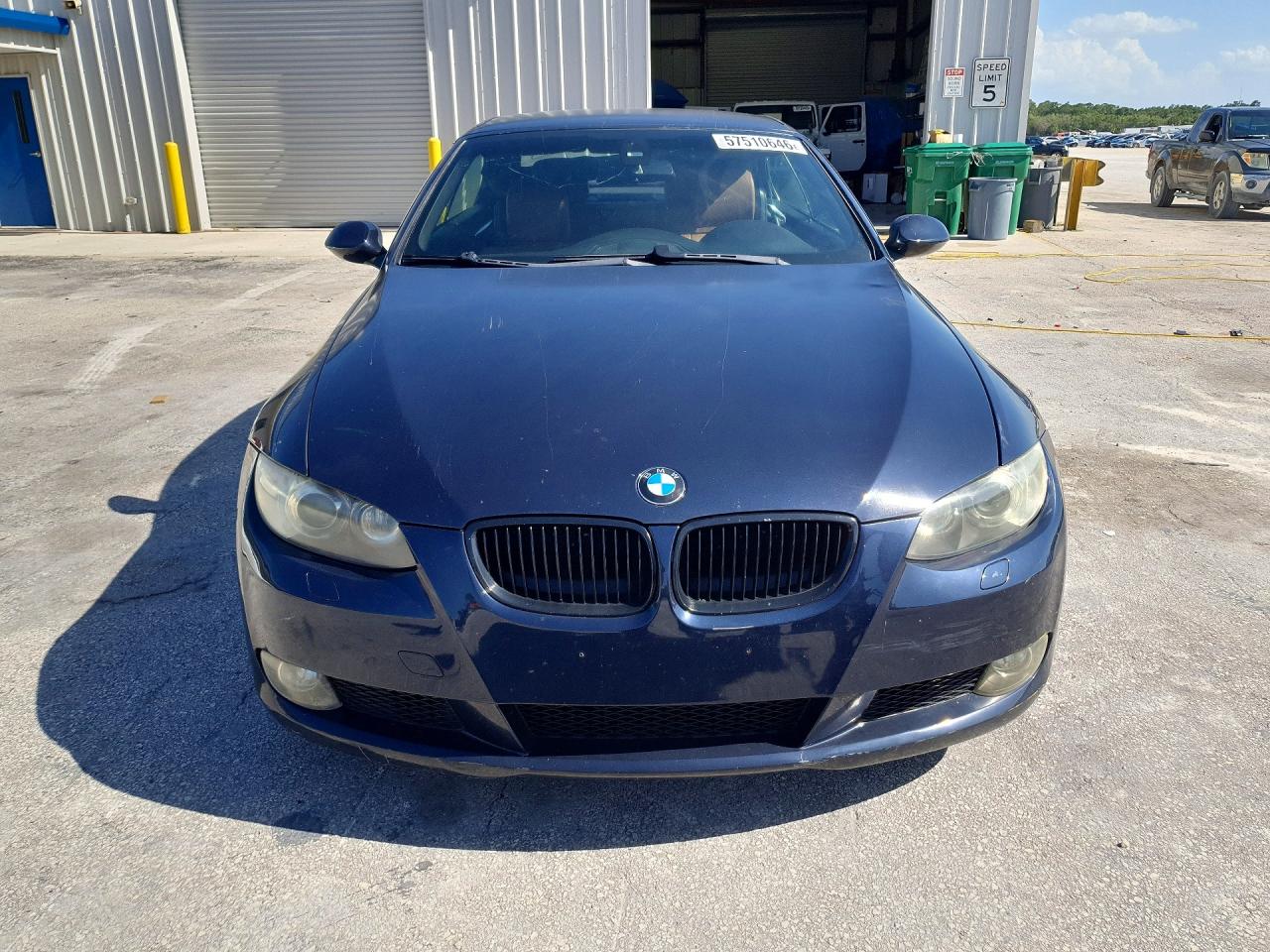2007 Bmw 328 I Sulev Blue vin: WBAWR33577PX79680