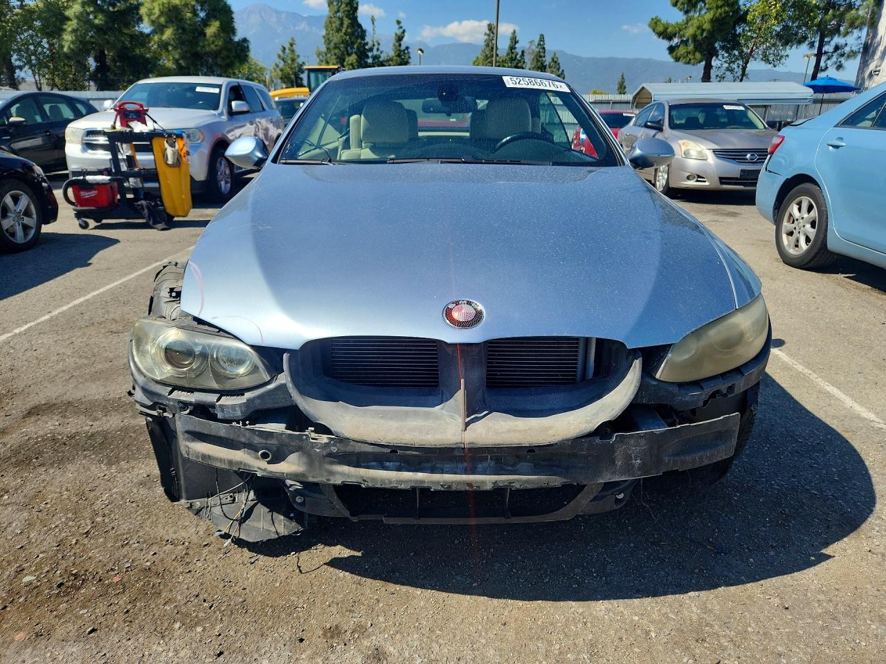 2009 Bmw 3 Series 328i Blue vin: WBAWR33579P154618