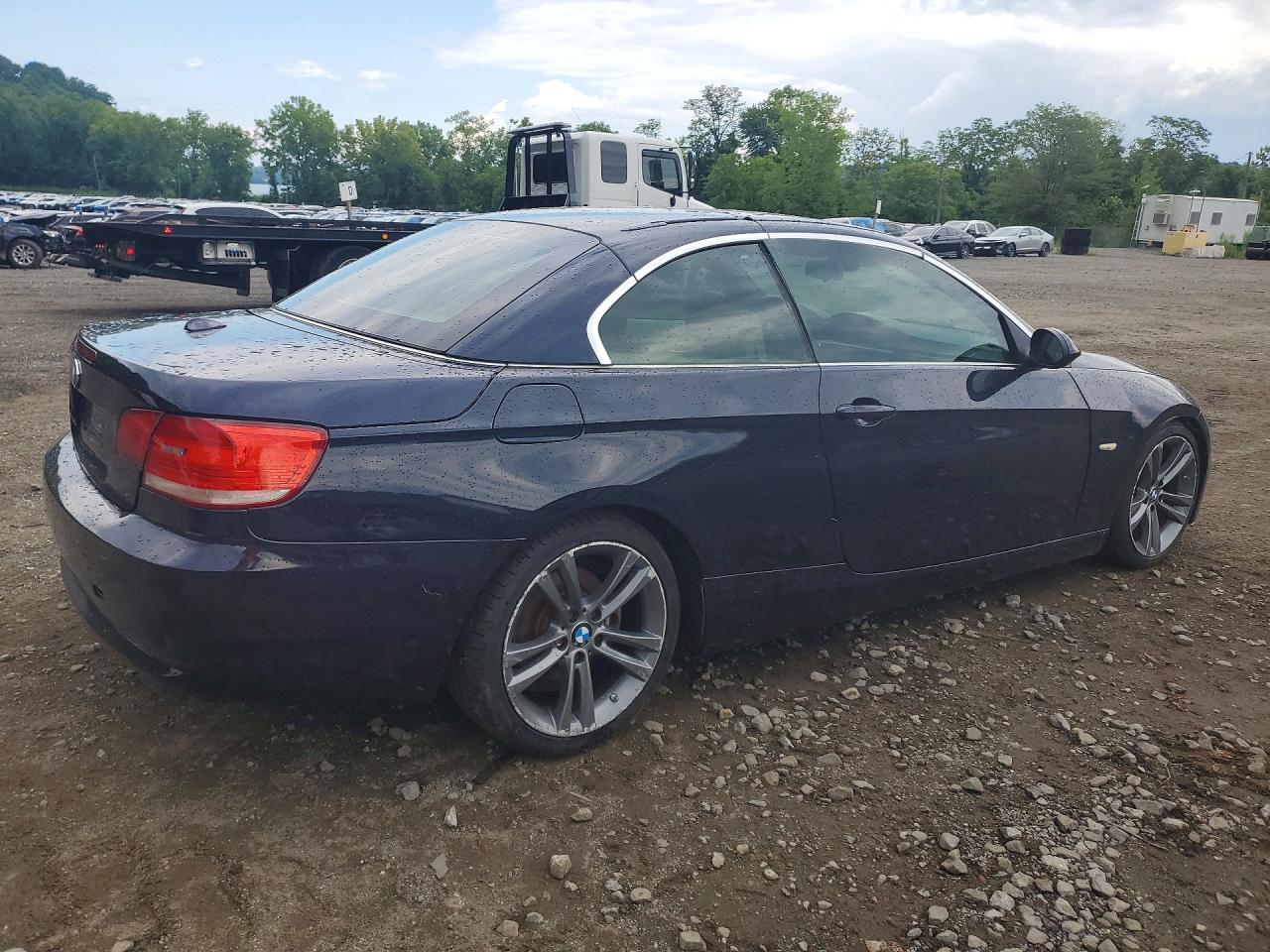 2008 Bmw 328 I Sulev Blue vin: WBAWR33588P152195