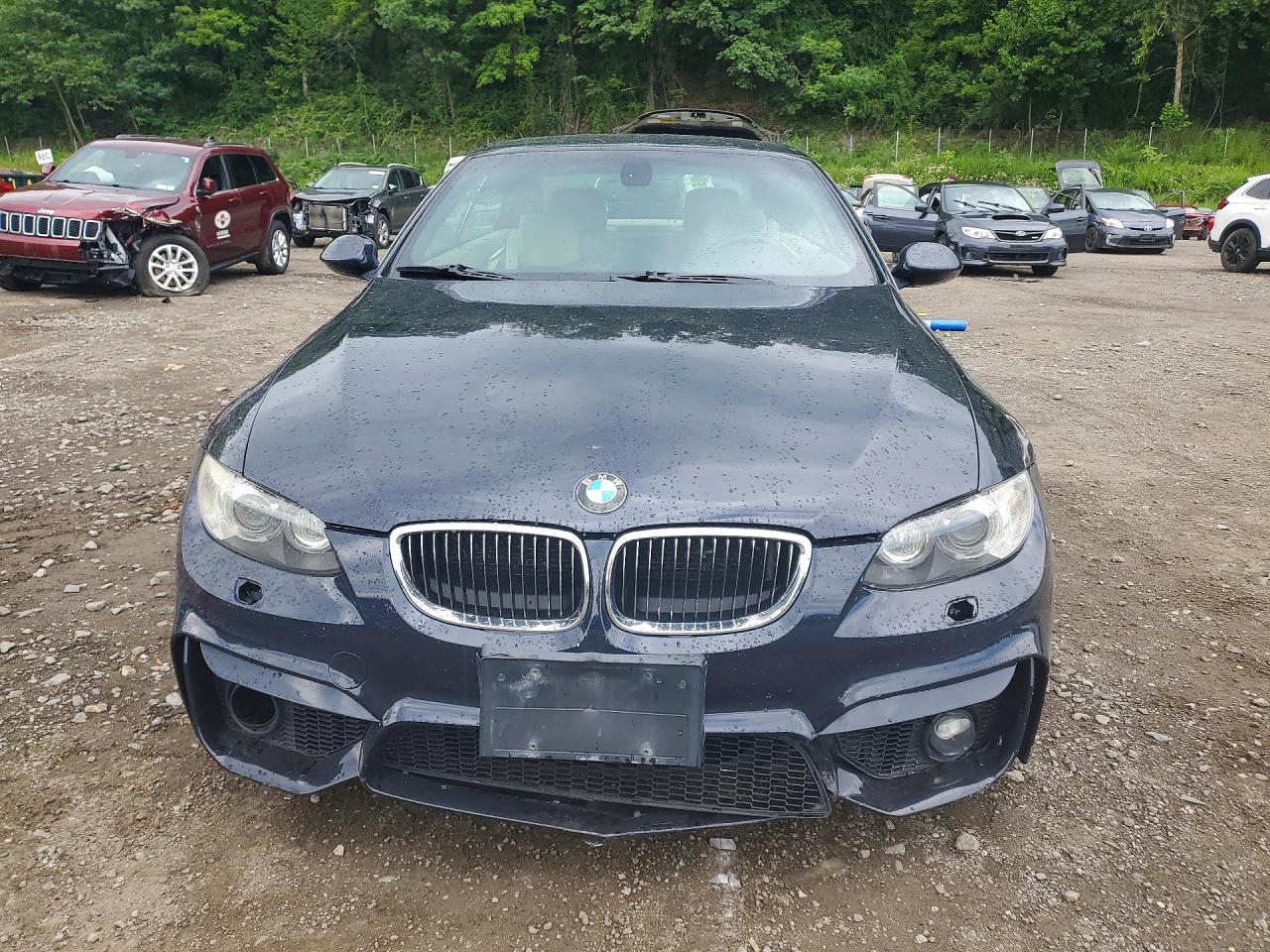 2008 Bmw 328 I Sulev Blue vin: WBAWR33588P152195