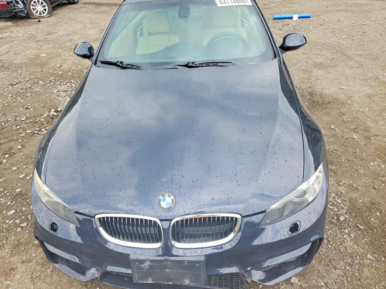 2008 Bmw 328 I Sulev Blue vin: WBAWR33588P152195