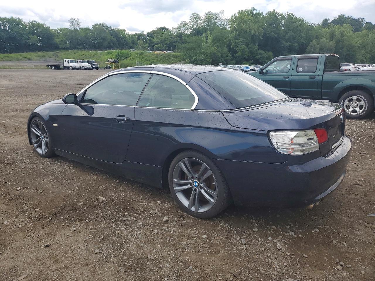 2008 Bmw 328 I Sulev Blue vin: WBAWR33588P152195