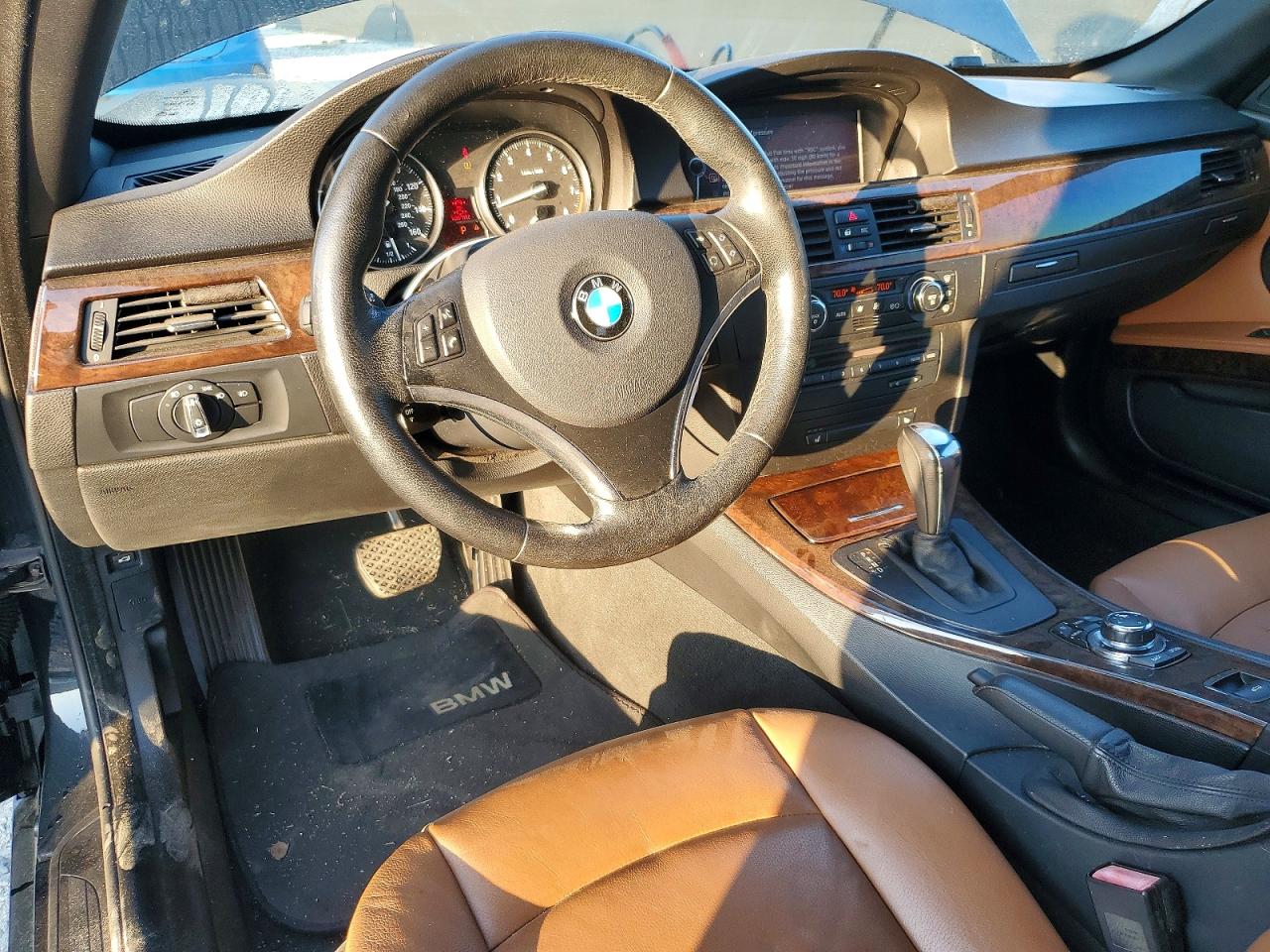 2009 Bmw 328 I Sulev Black vin: WBAWR33589P460131