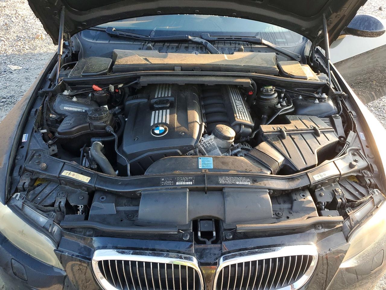 2009 Bmw 328 I Sulev Black vin: WBAWR33589P460131