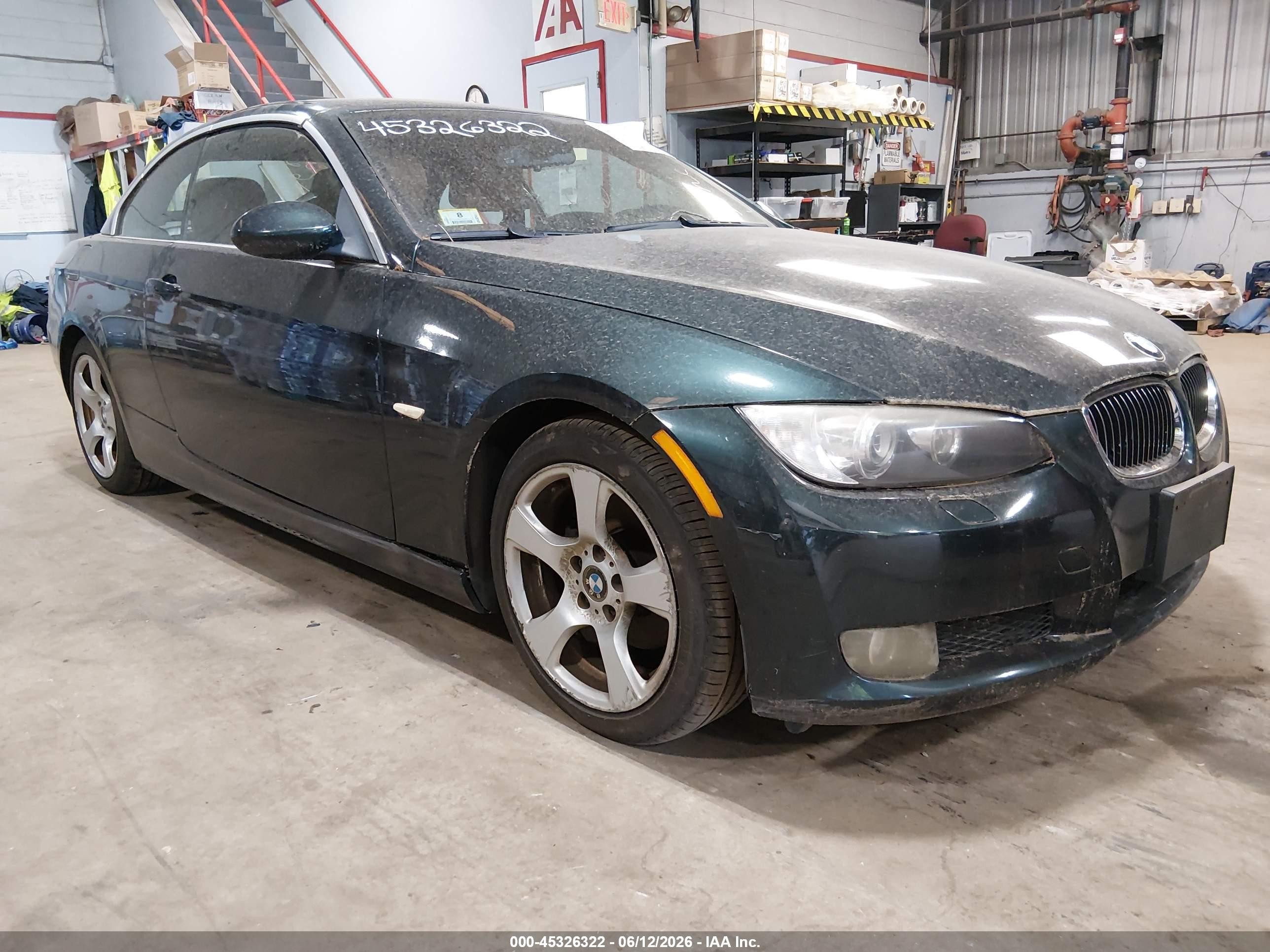 2007 Bmw 328i   Green vin: WBAWR33597PX78336