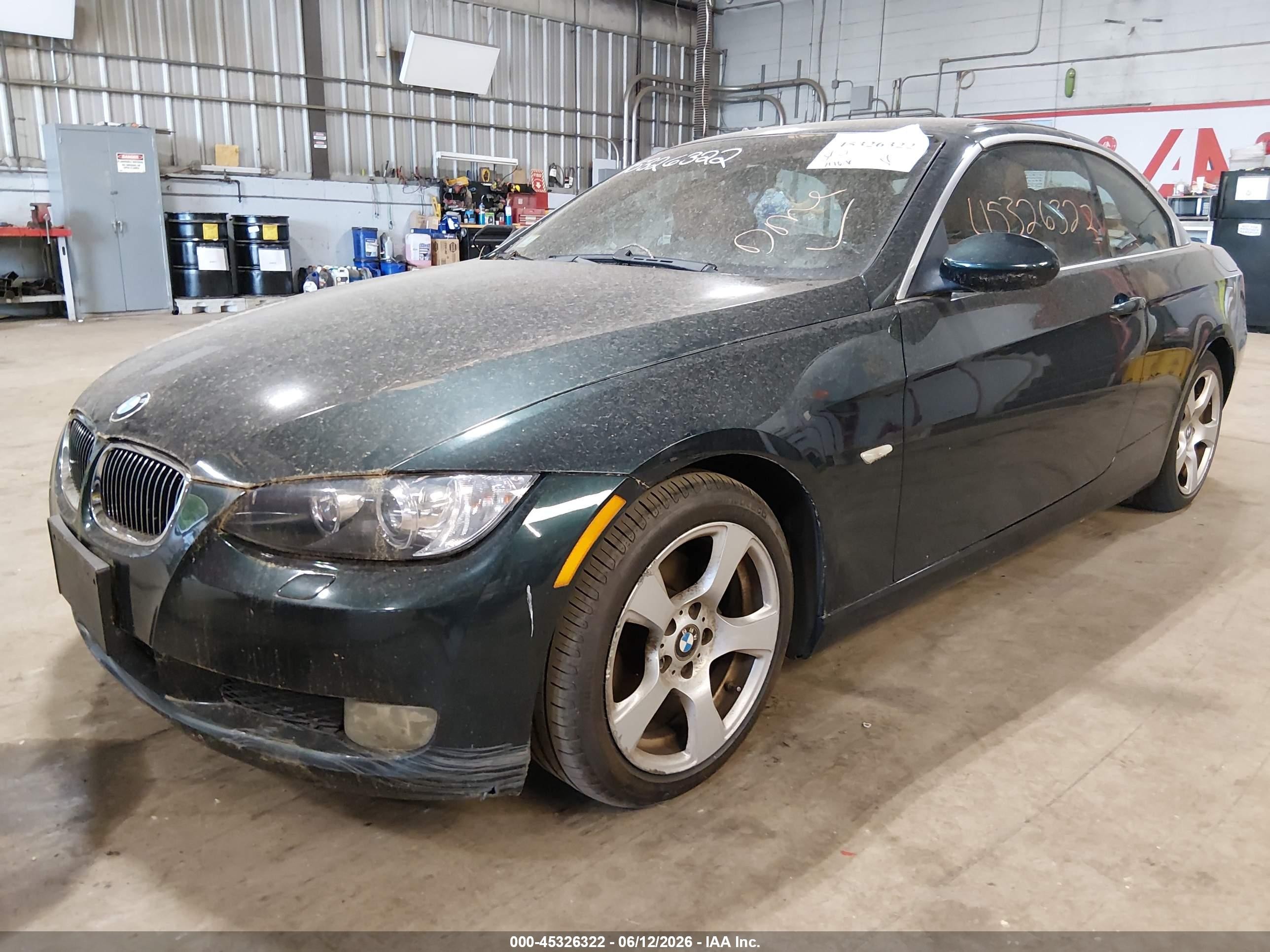 2007 Bmw 328i   Green vin: WBAWR33597PX78336