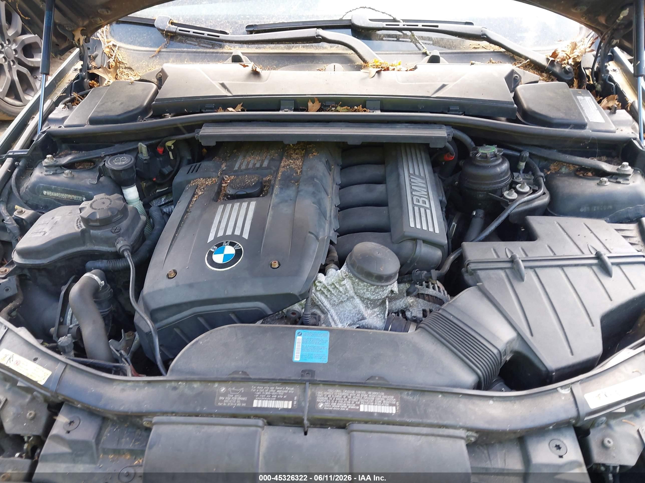 2007 Bmw 328i   Green vin: WBAWR33597PX78336