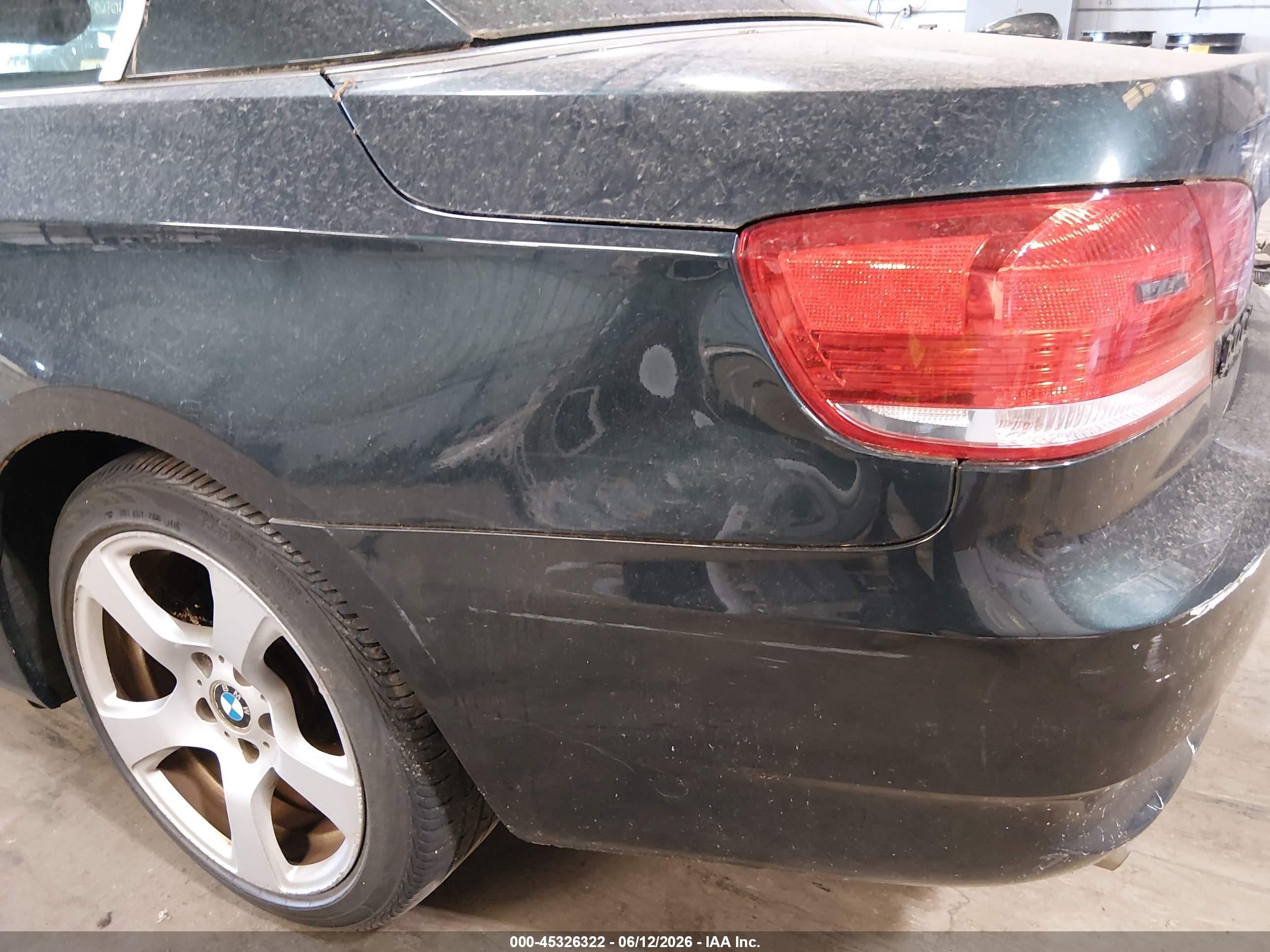 2007 Bmw 328i   Green vin: WBAWR33597PX78336