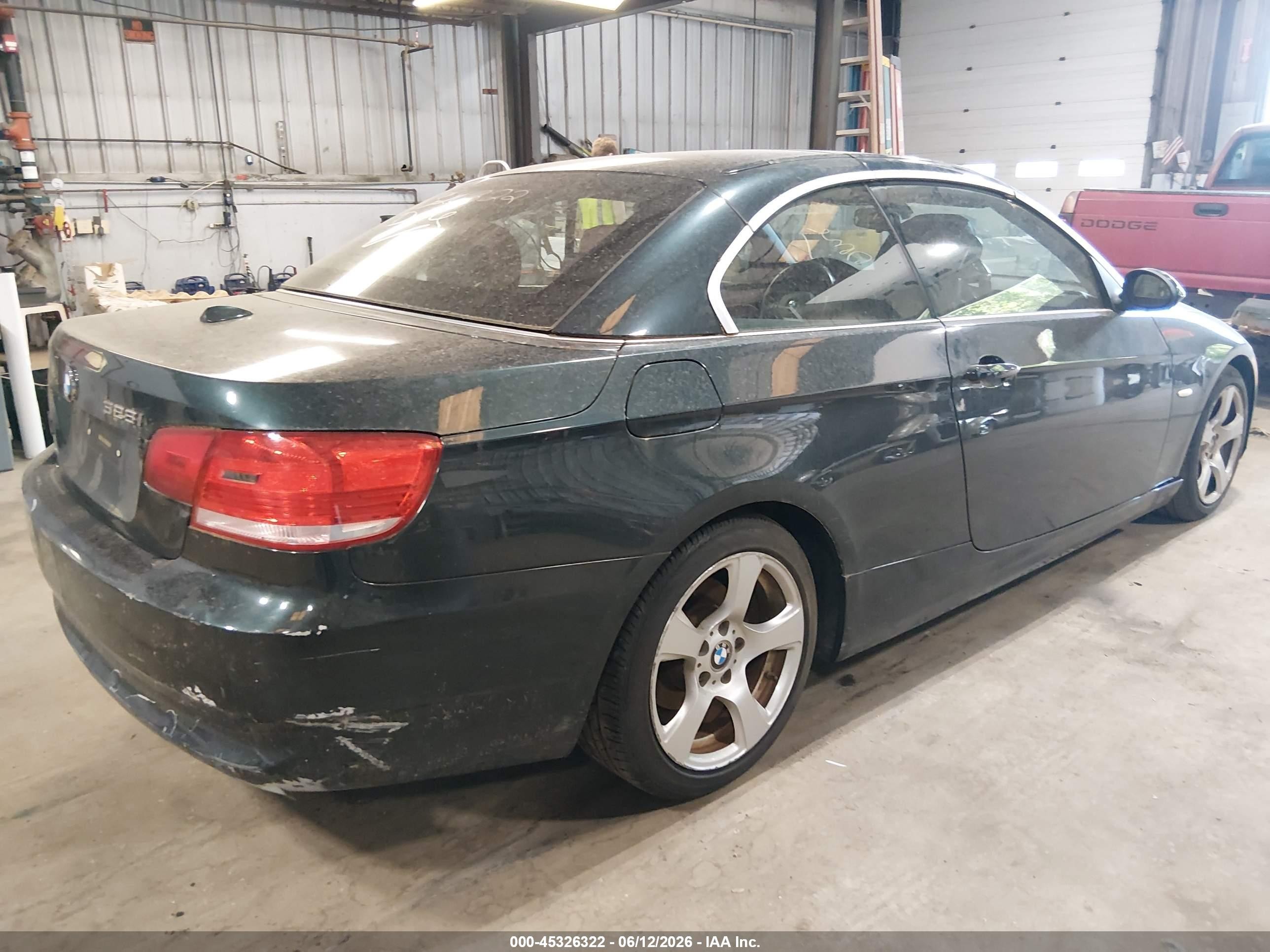 2007 Bmw 328i   Green vin: WBAWR33597PX78336