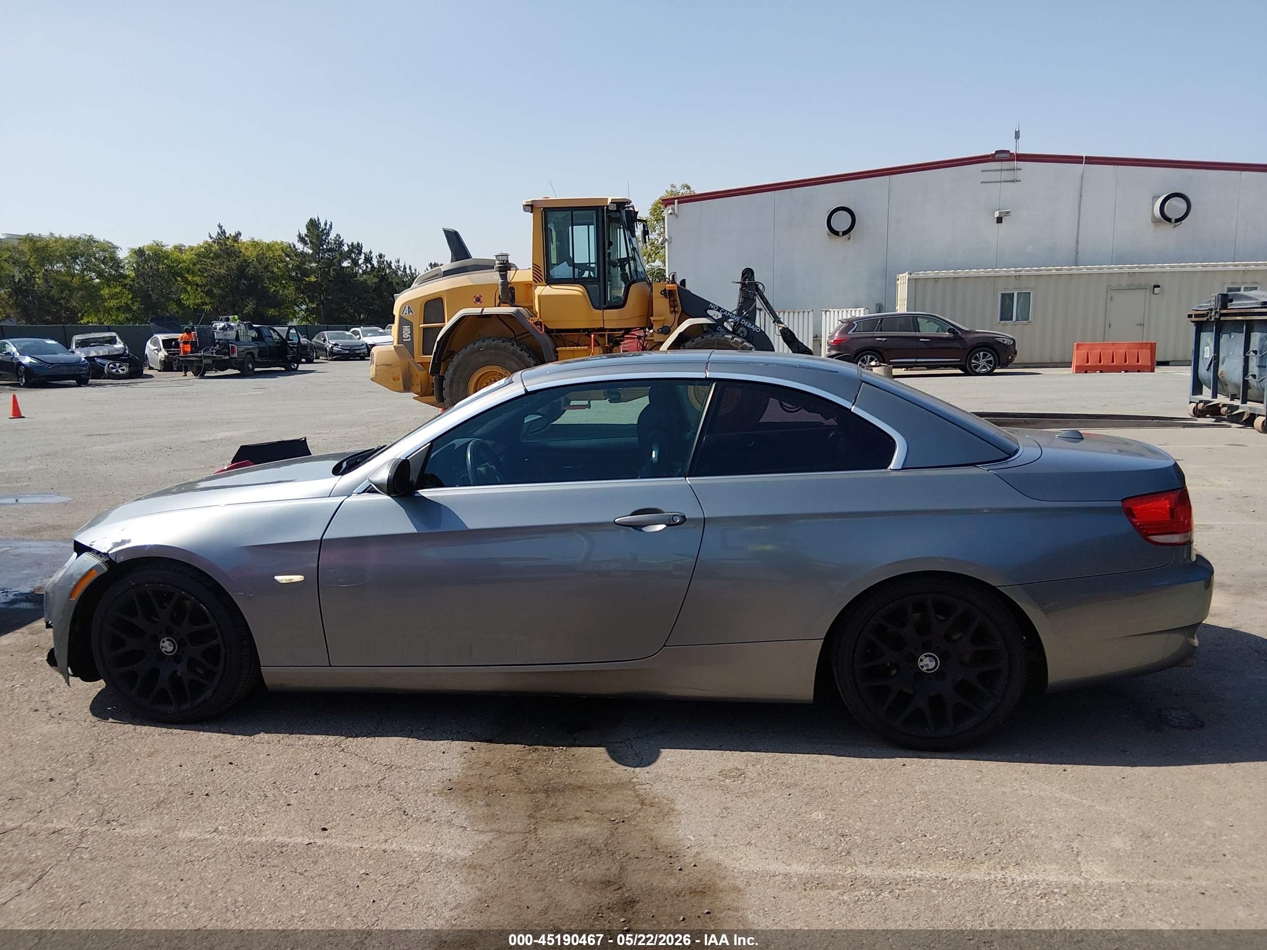 2007 Bmw 328i   Gray vin: WBAWR33597PX78935