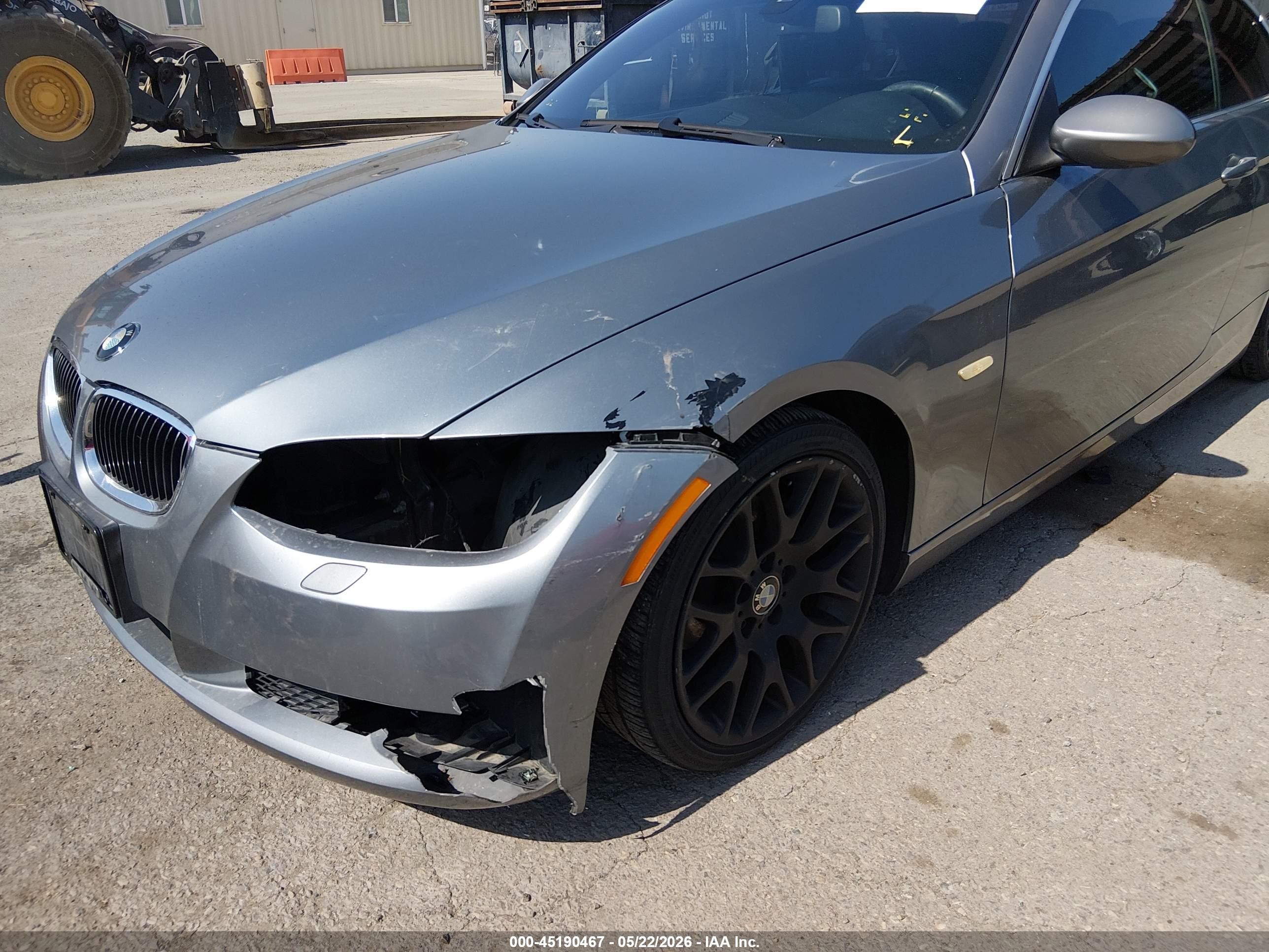 2007 Bmw 328i   Gray vin: WBAWR33597PX78935