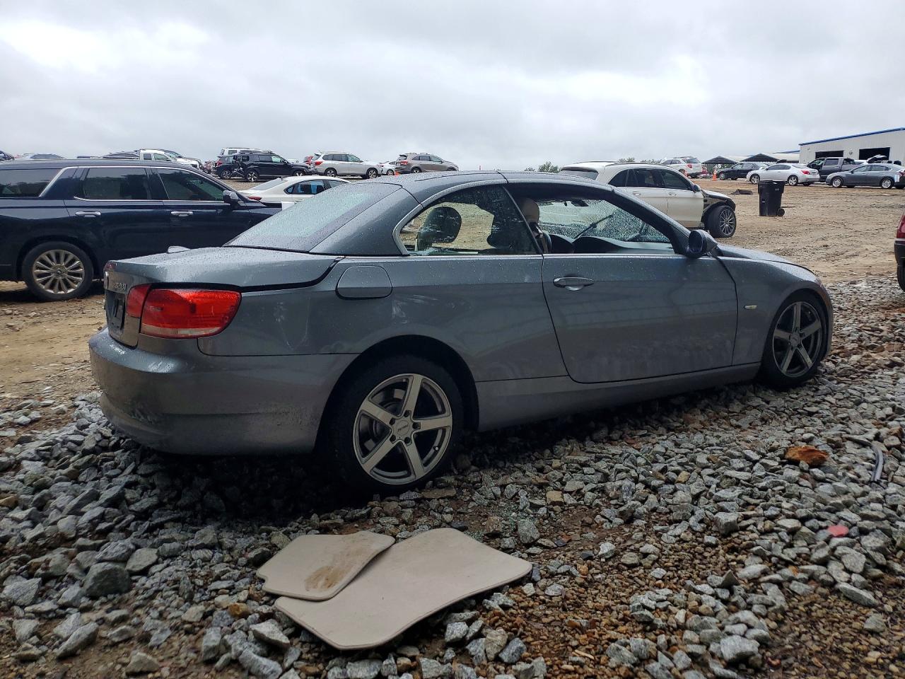 2008 Bmw 328 I Sulev Gray vin: WBAWR33598PX75289