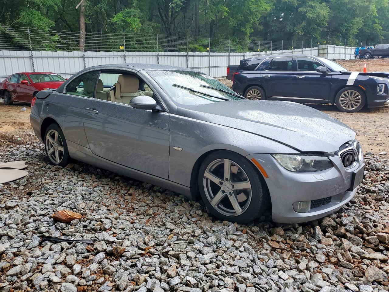 2008 Bmw 328 I Sulev Gray vin: WBAWR33598PX75289