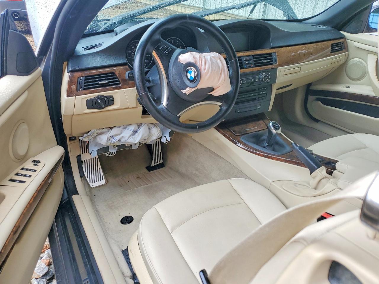 2008 Bmw 328 I Sulev Gray vin: WBAWR33598PX75289