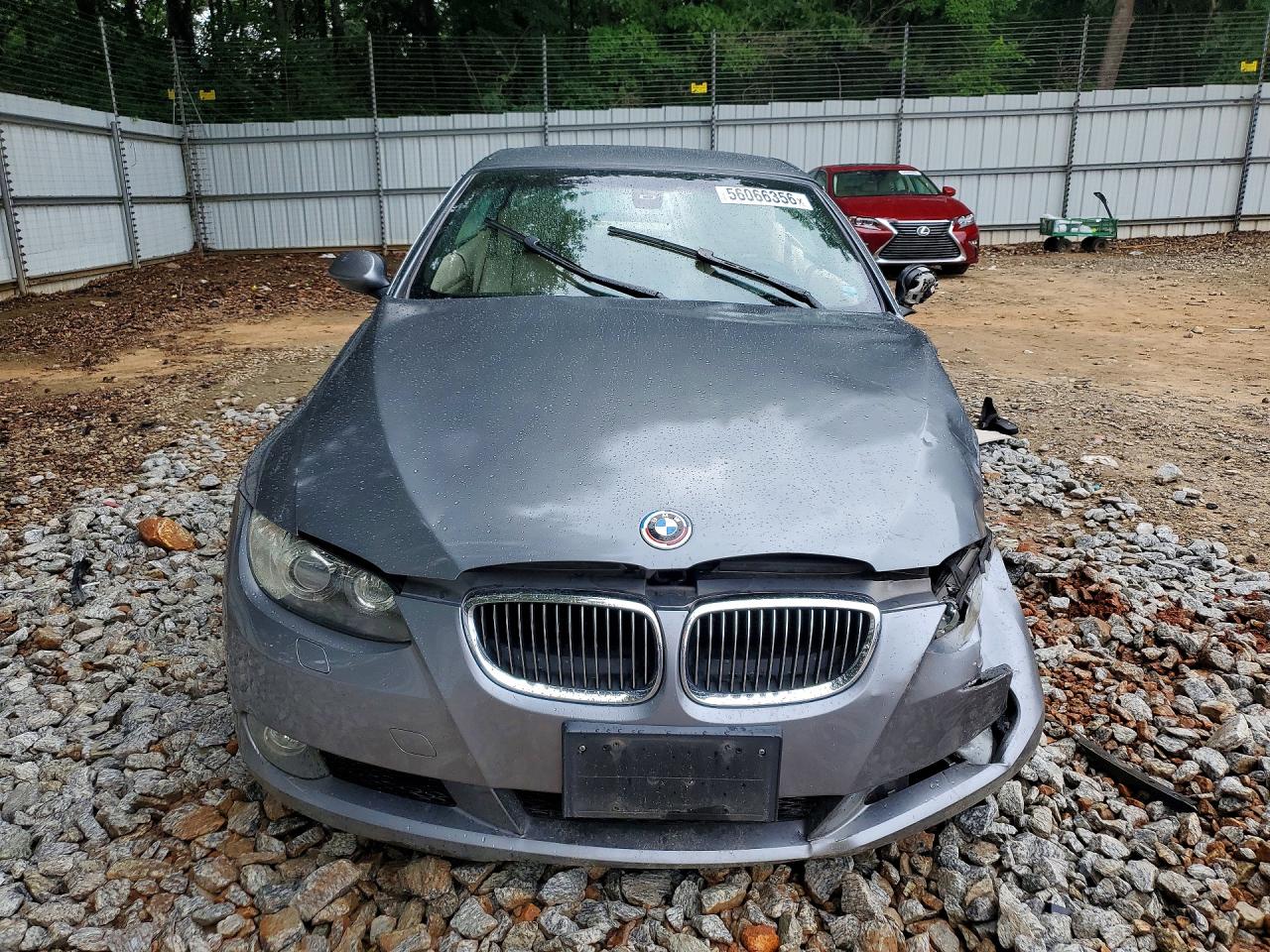 2008 Bmw 328 I Sulev Gray vin: WBAWR33598PX75289