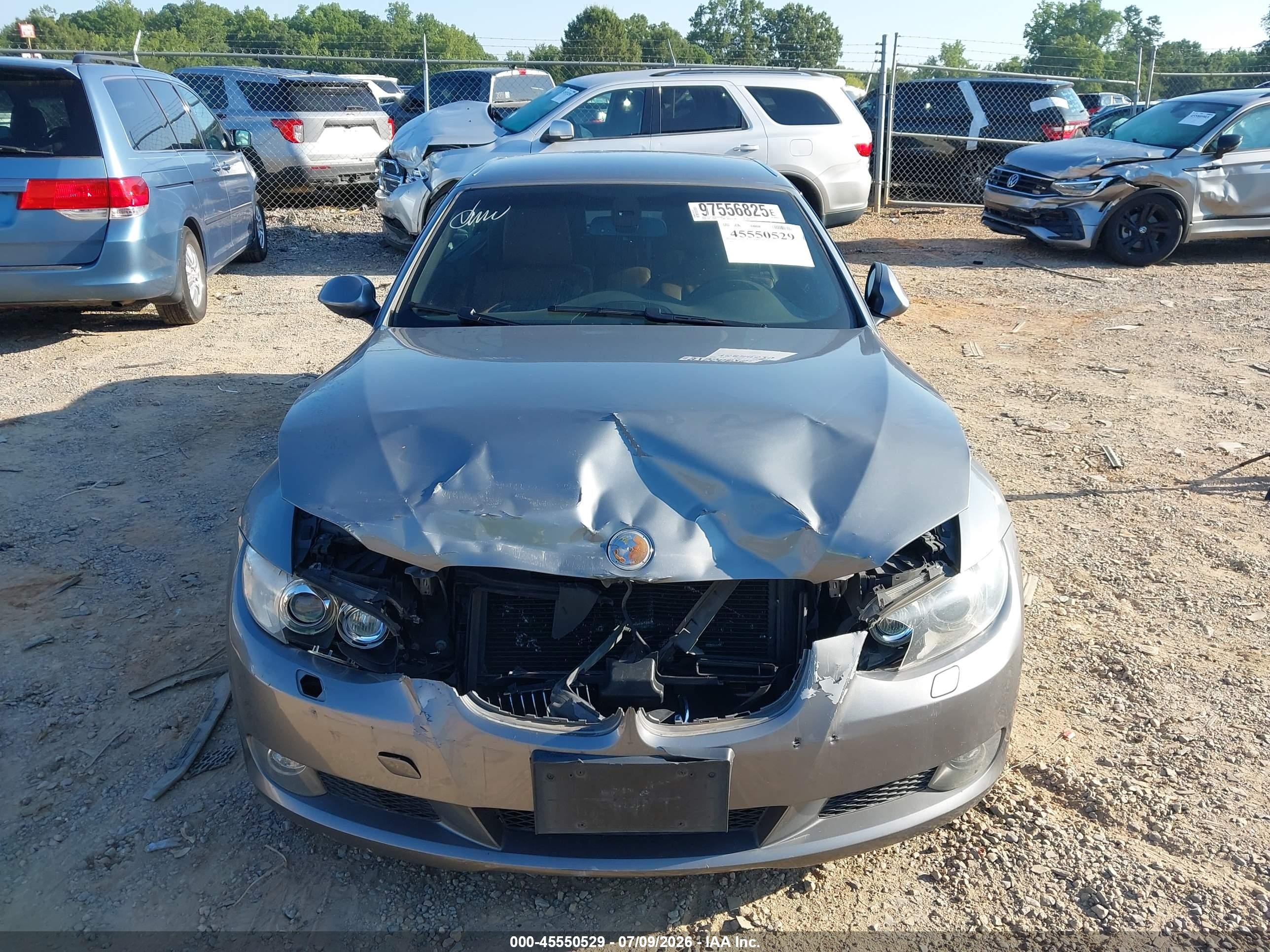 2009 Bmw 328i   Gray vin: WBAWR335X9P343098