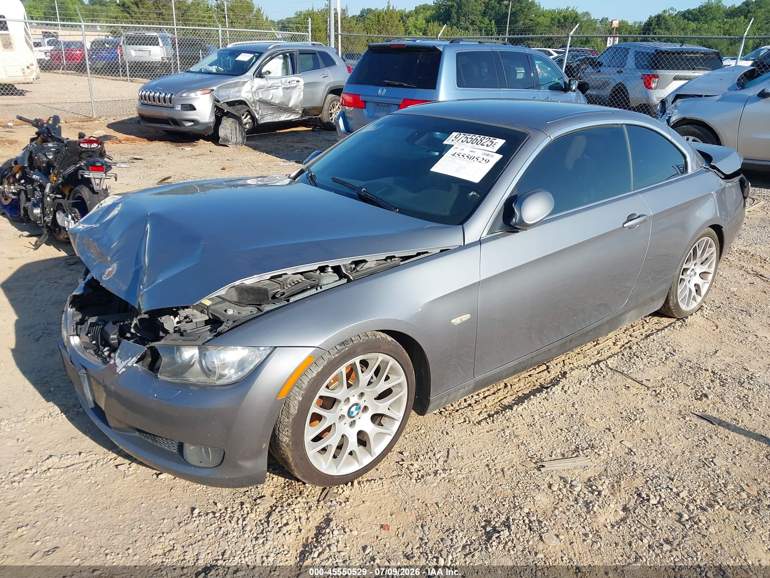2009 Bmw 328i   Gray vin: WBAWR335X9P343098