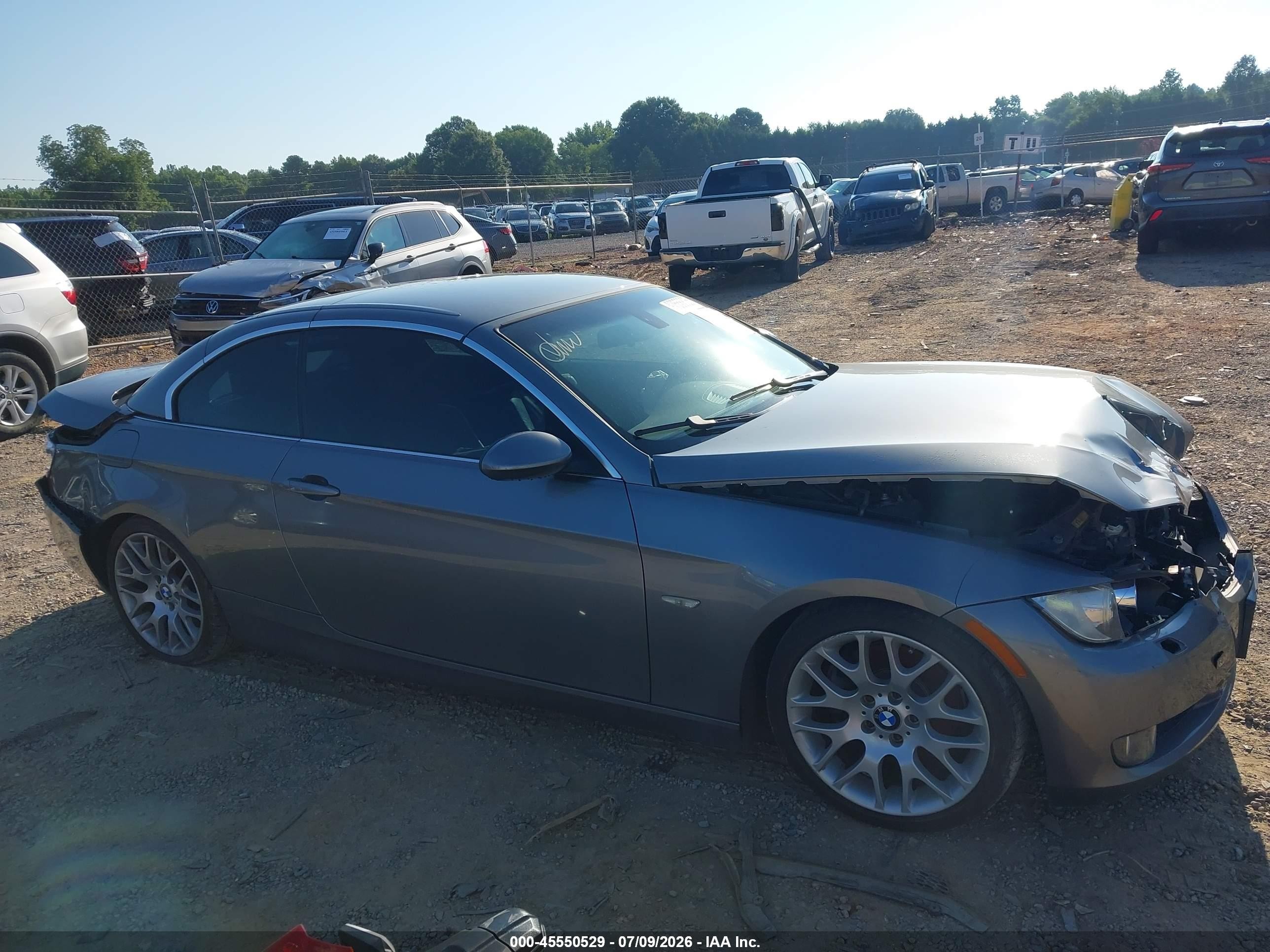 2009 Bmw 328i   Gray vin: WBAWR335X9P343098