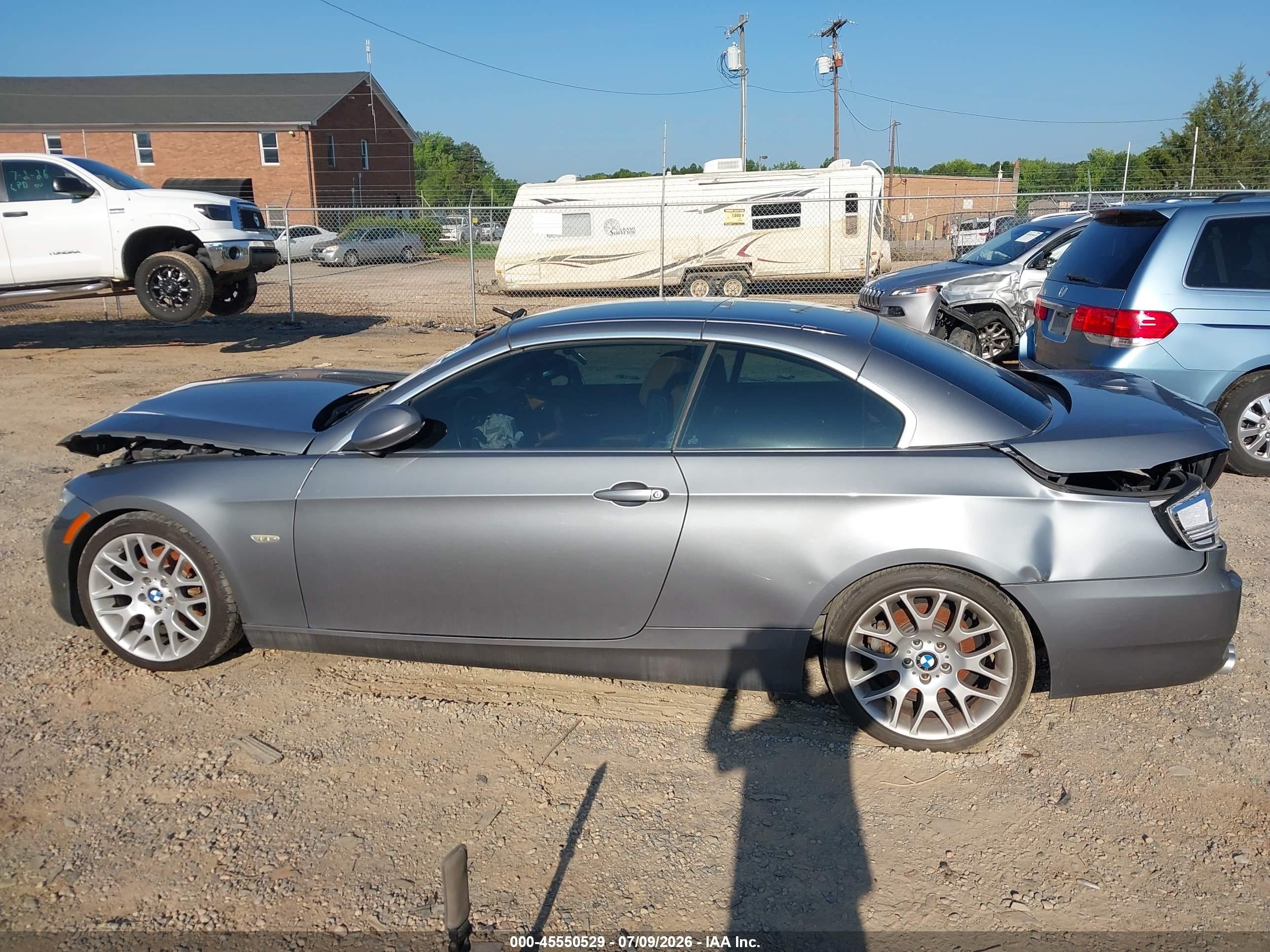 2009 Bmw 328i   Gray vin: WBAWR335X9P343098