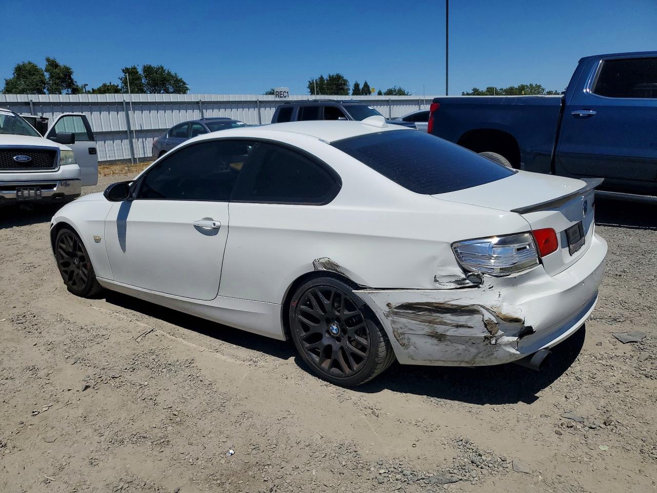 2008 Bmw 328i White vin: WBAWV13508P119997