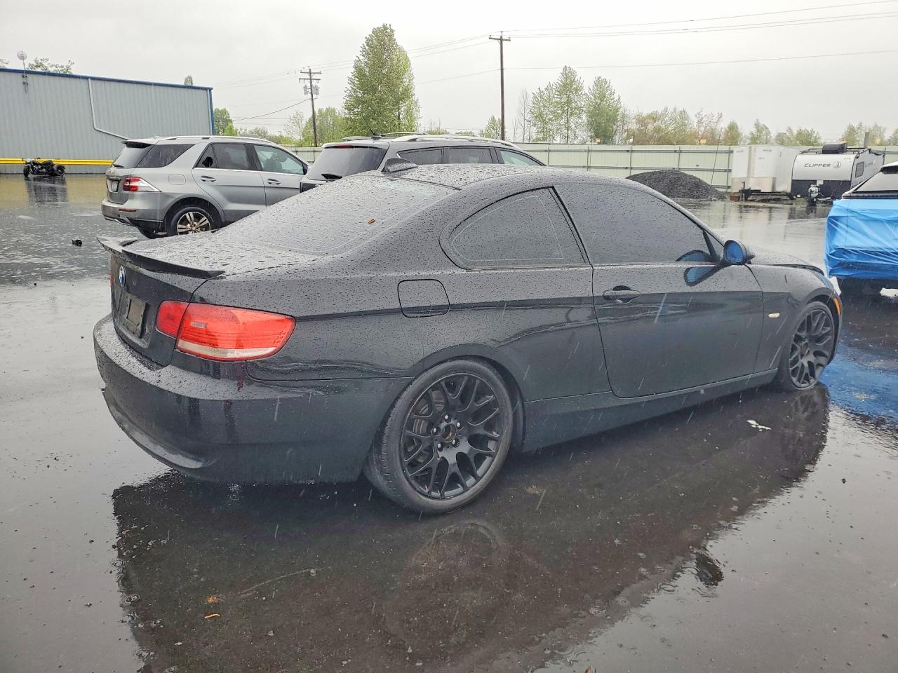 2008 Bmw 328 I Sulev Black vin: WBAWV13518P120396