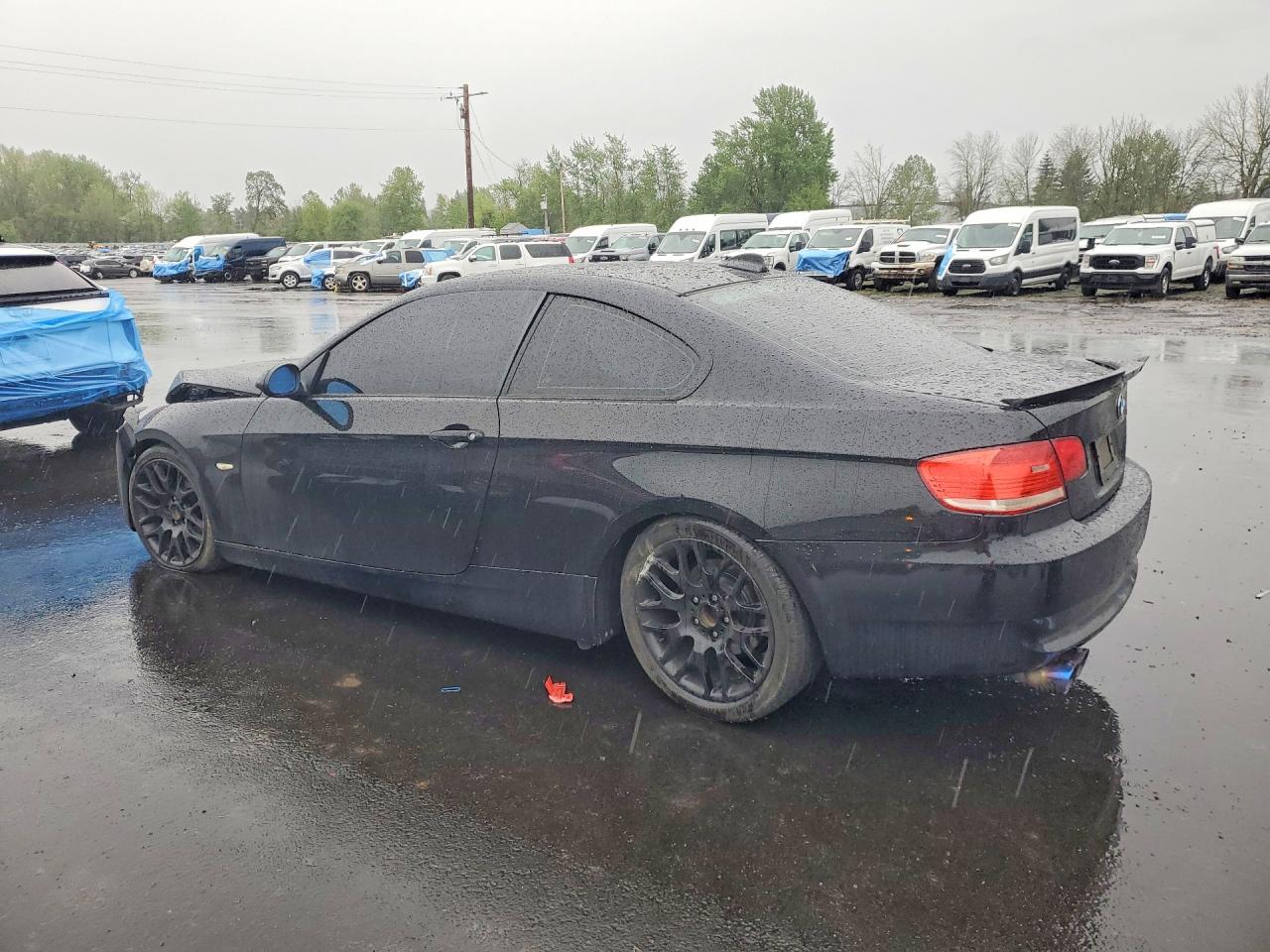 2008 Bmw 328 I Sulev Black vin: WBAWV13518P120396