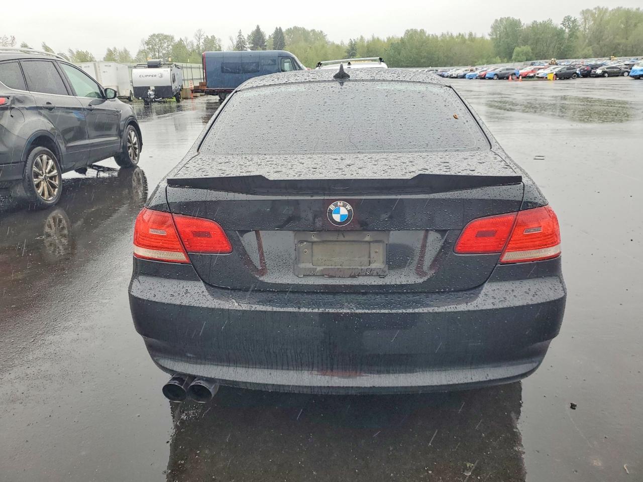 2008 Bmw 328 I Sulev Black vin: WBAWV13518P120396