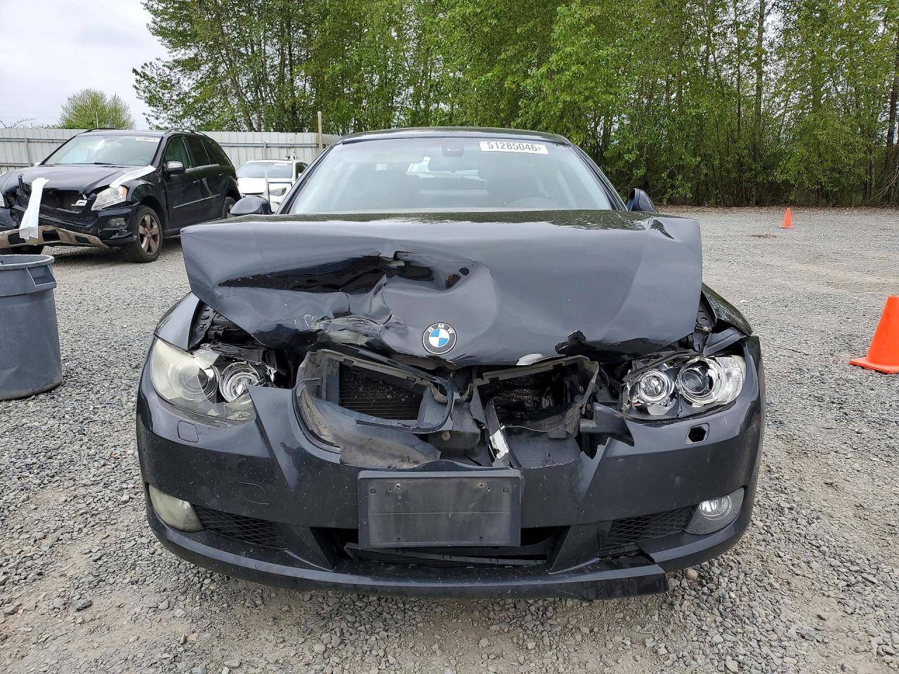 2007 Bmw 328 I Sulev Черный vin: WBAWV13527P117568