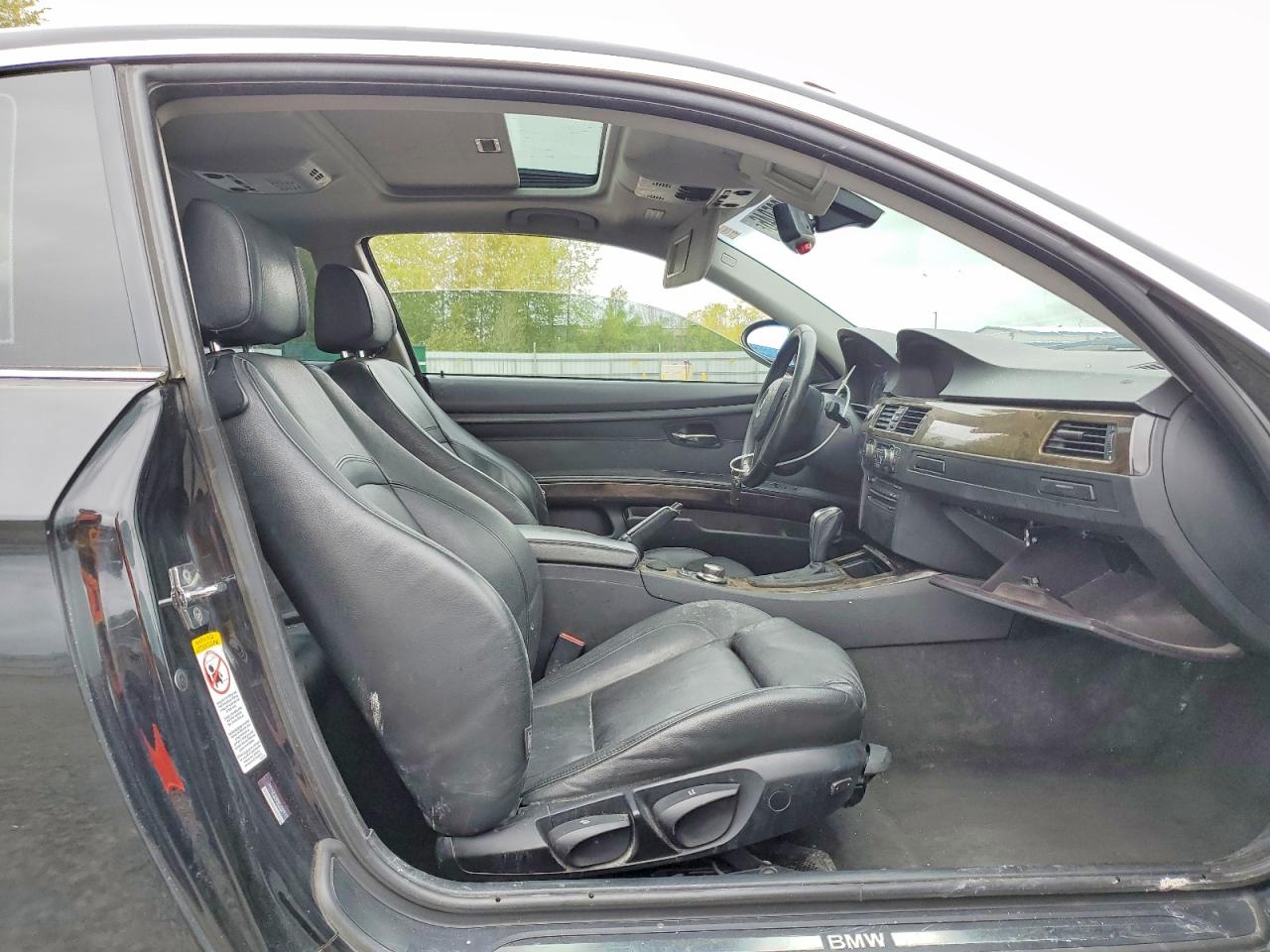2007 Bmw 328 I Sulev Черный vin: WBAWV13527P117568