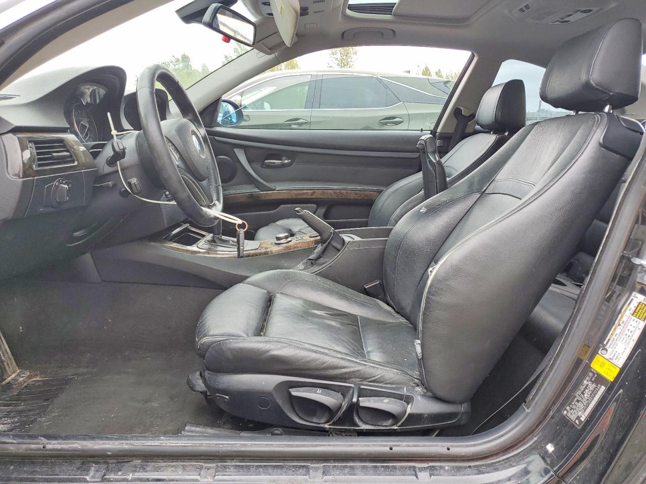 2007 Bmw 328 I Sulev Черный vin: WBAWV13527P117568