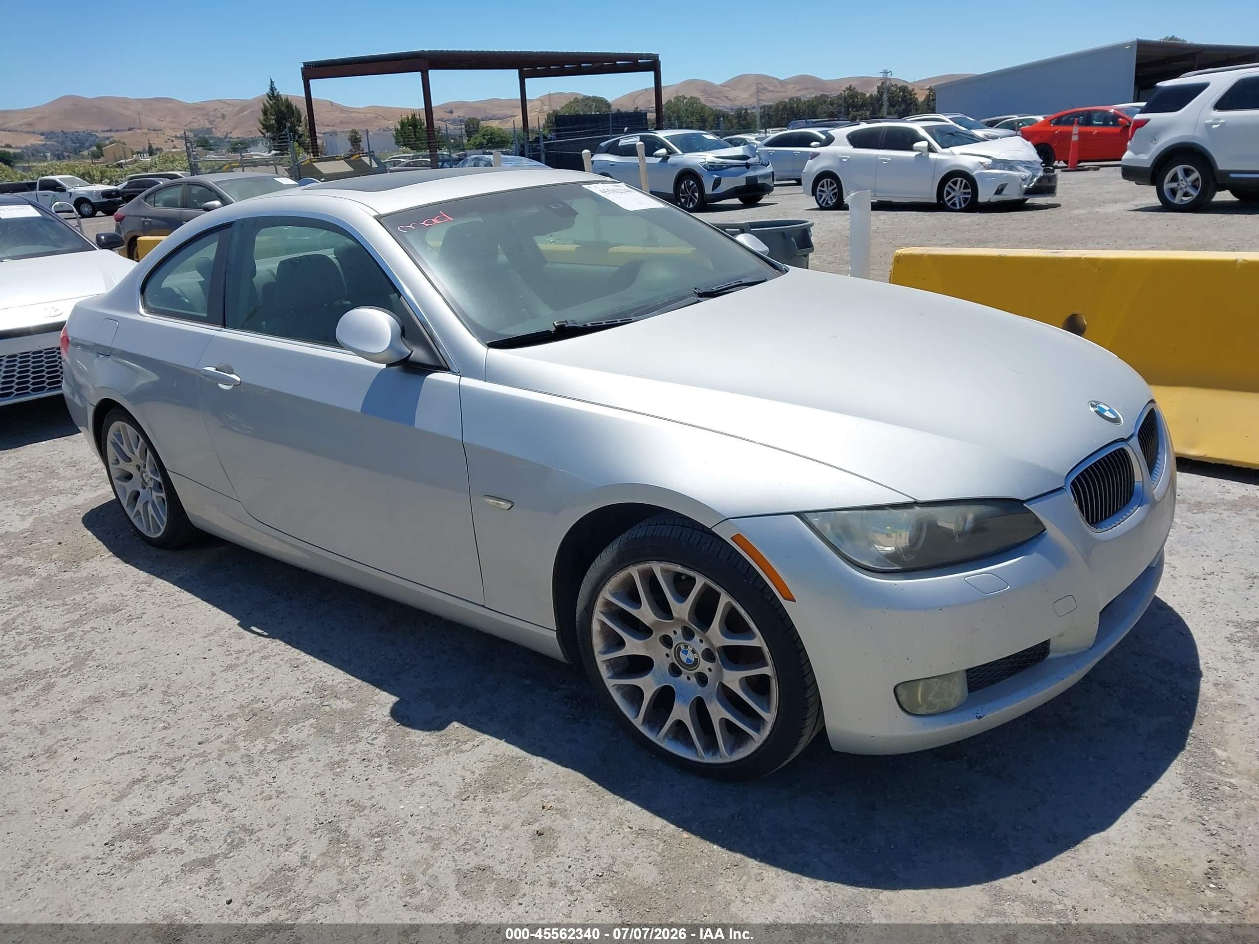 2007 Bmw 328i   Gray vin: WBAWV13527PK48600