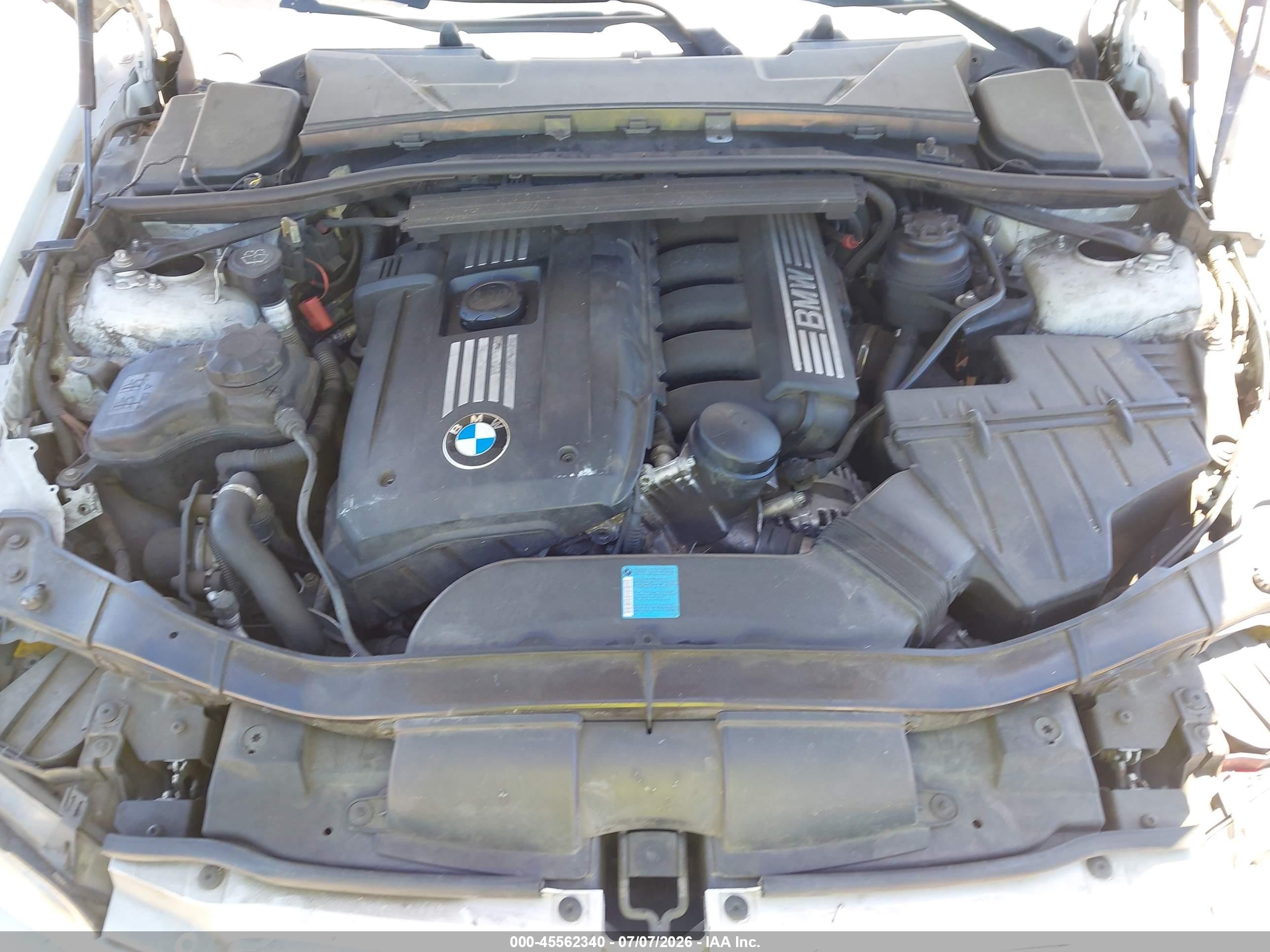 2007 Bmw 328i   Gray vin: WBAWV13527PK48600