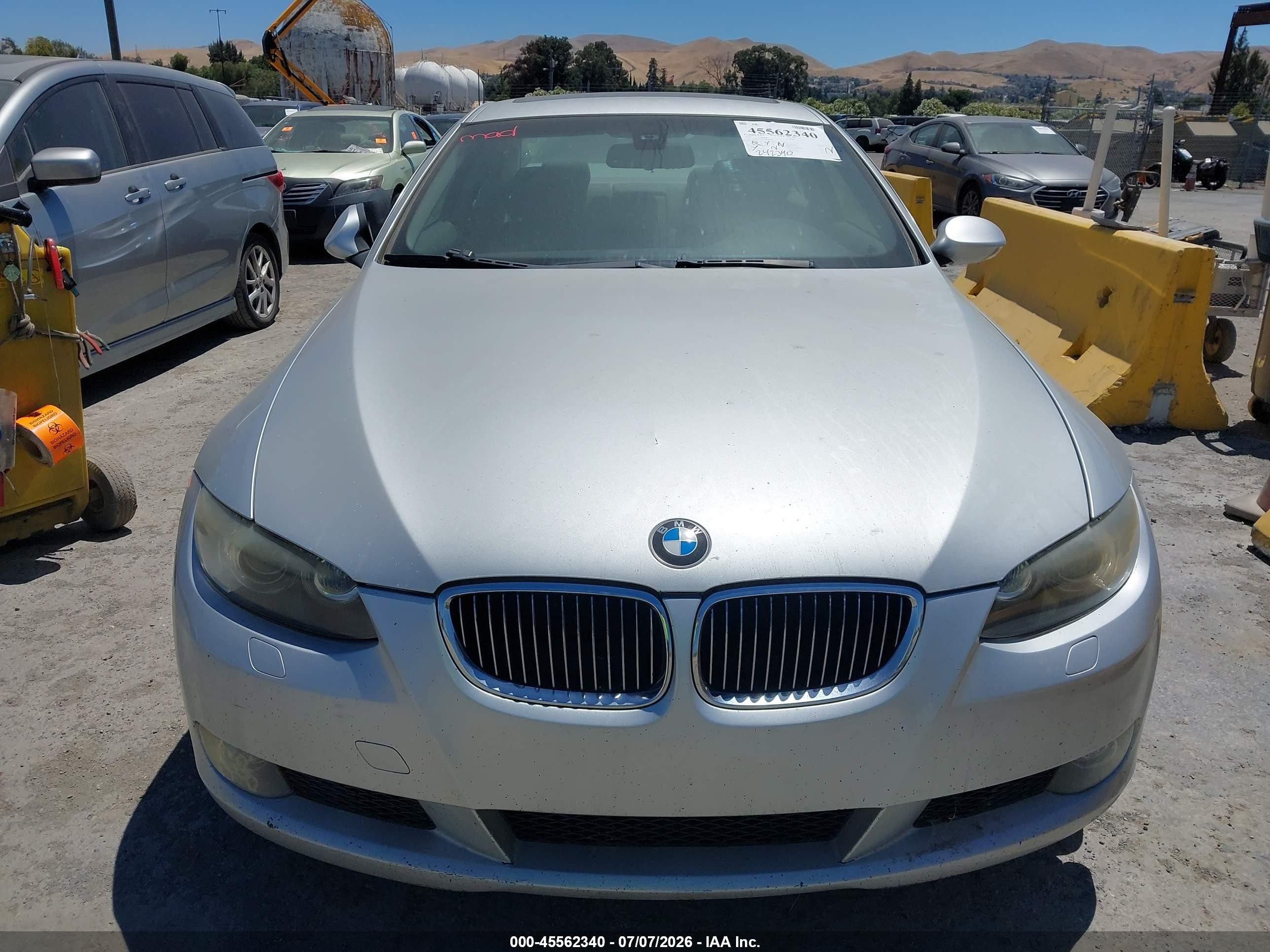 2007 Bmw 328i   Gray vin: WBAWV13527PK48600