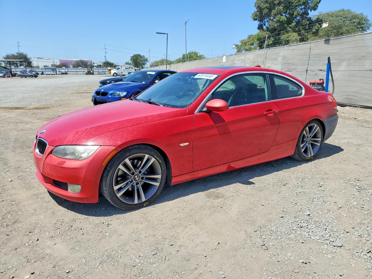 2008 Bmw 328 I Sulev Red vin: WBAWV13548P120229