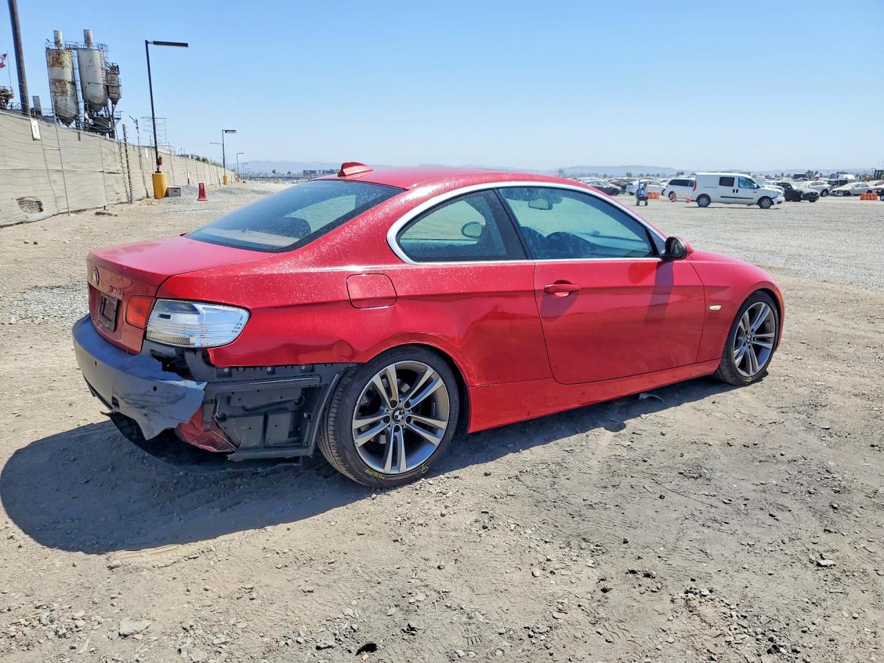 2008 Bmw 328 I Sulev Red vin: WBAWV13548P120229