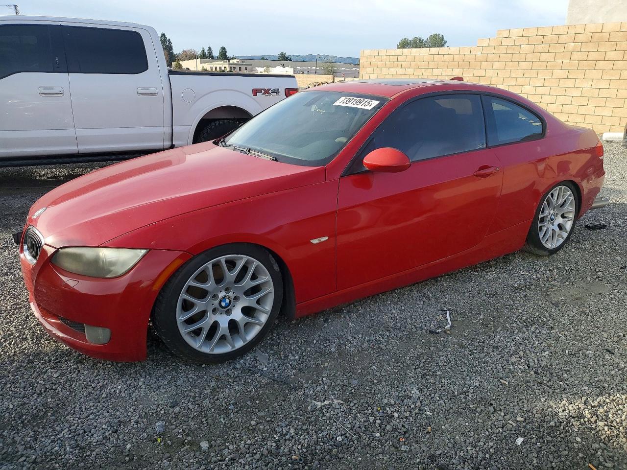 2009 Bmw Motorrad 328 Red vin: WBAWV13549PG07595