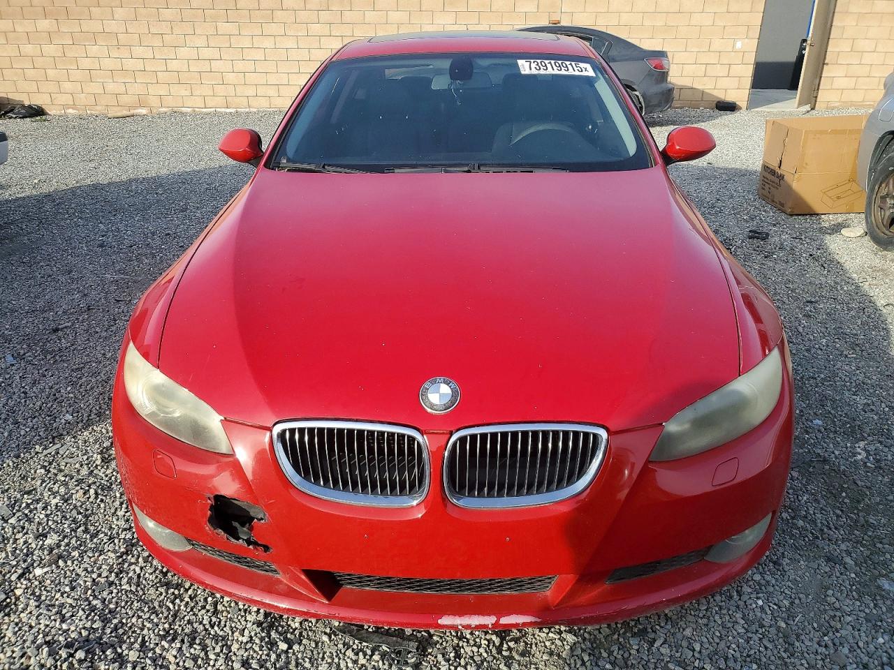 2009 Bmw Motorrad 328 Red vin: WBAWV13549PG07595