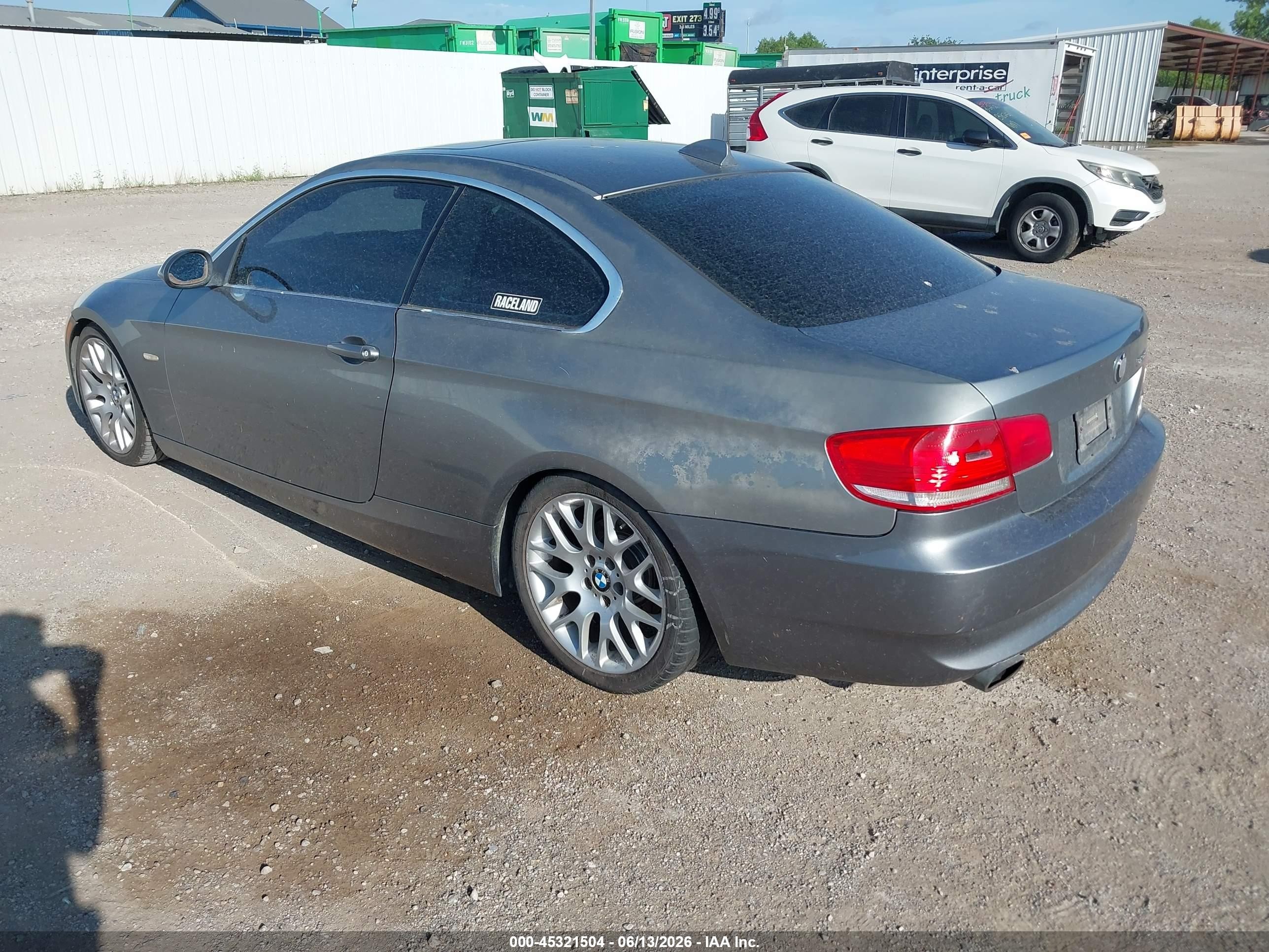 2008 Bmw 328i   Gray vin: WBAWV13558PG07409